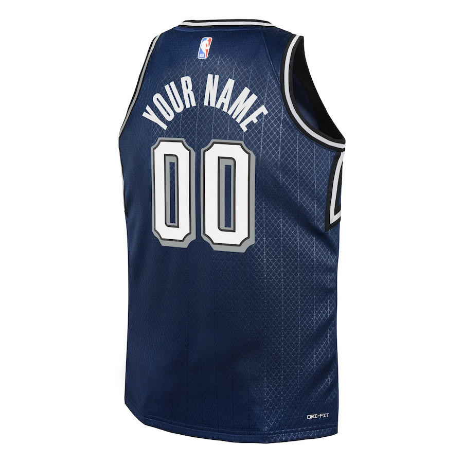 Orlando Magicc 2023/24 City Edition Swingman Custom Navy NBA Jersey Youth