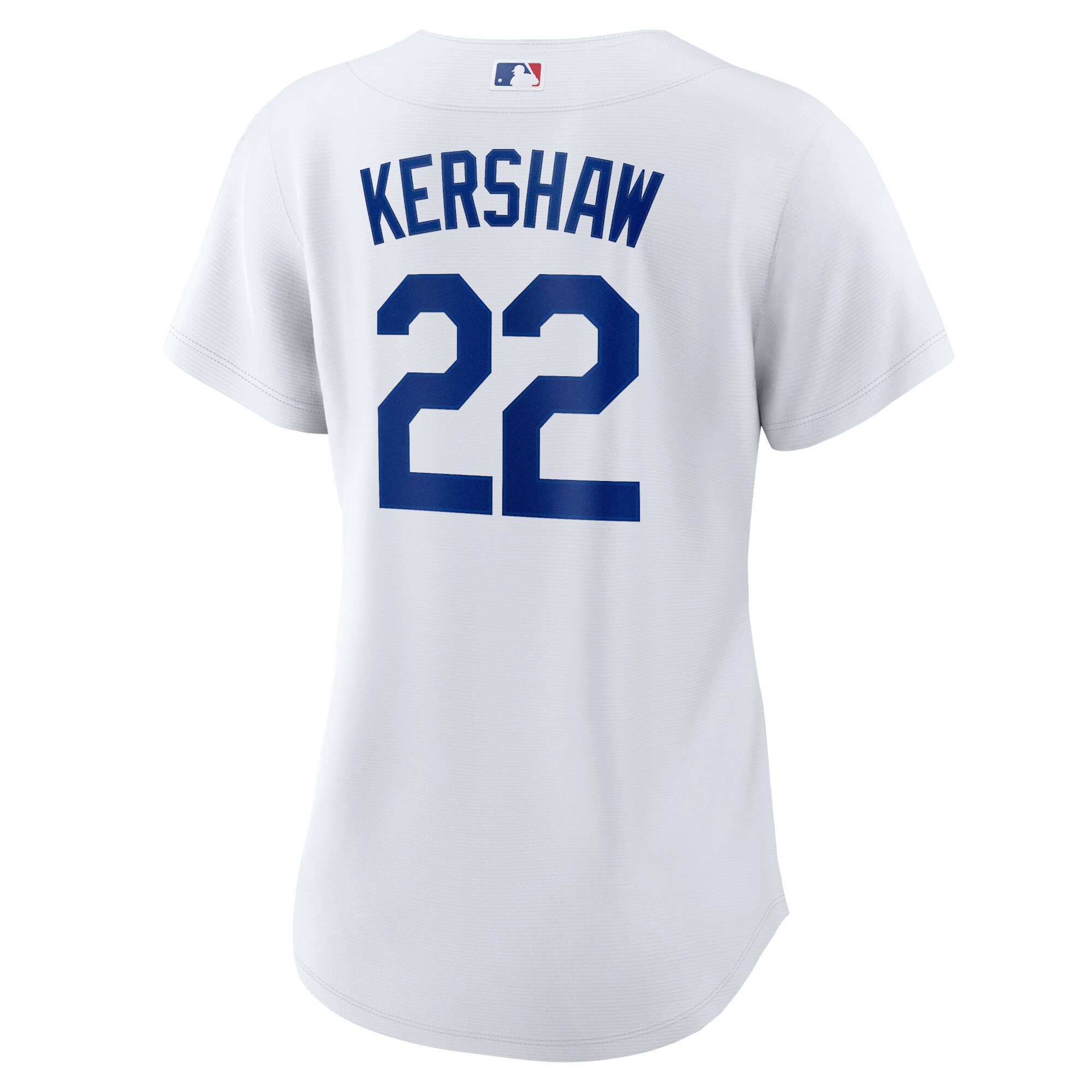 Los Angeles Dodgers Clayton Kershaw White Home Player MLB Jersey Women's