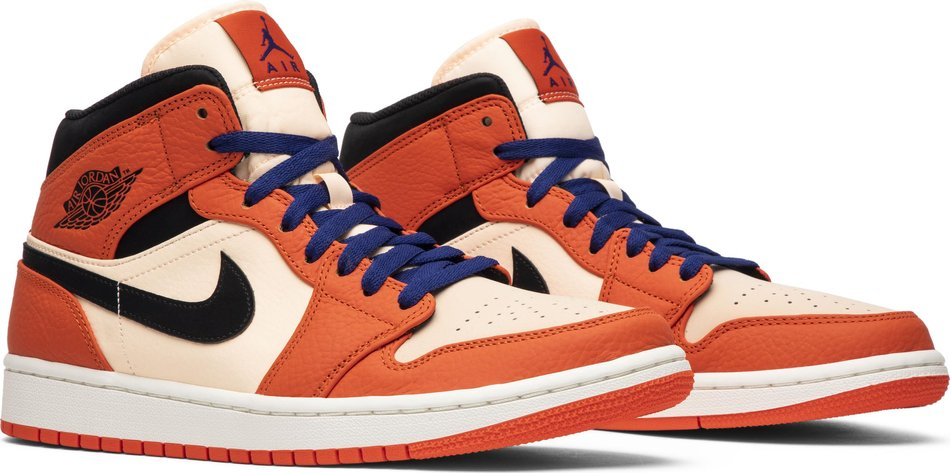 Air Jordan 1 Retro Mid SE Team Orange 852542-800