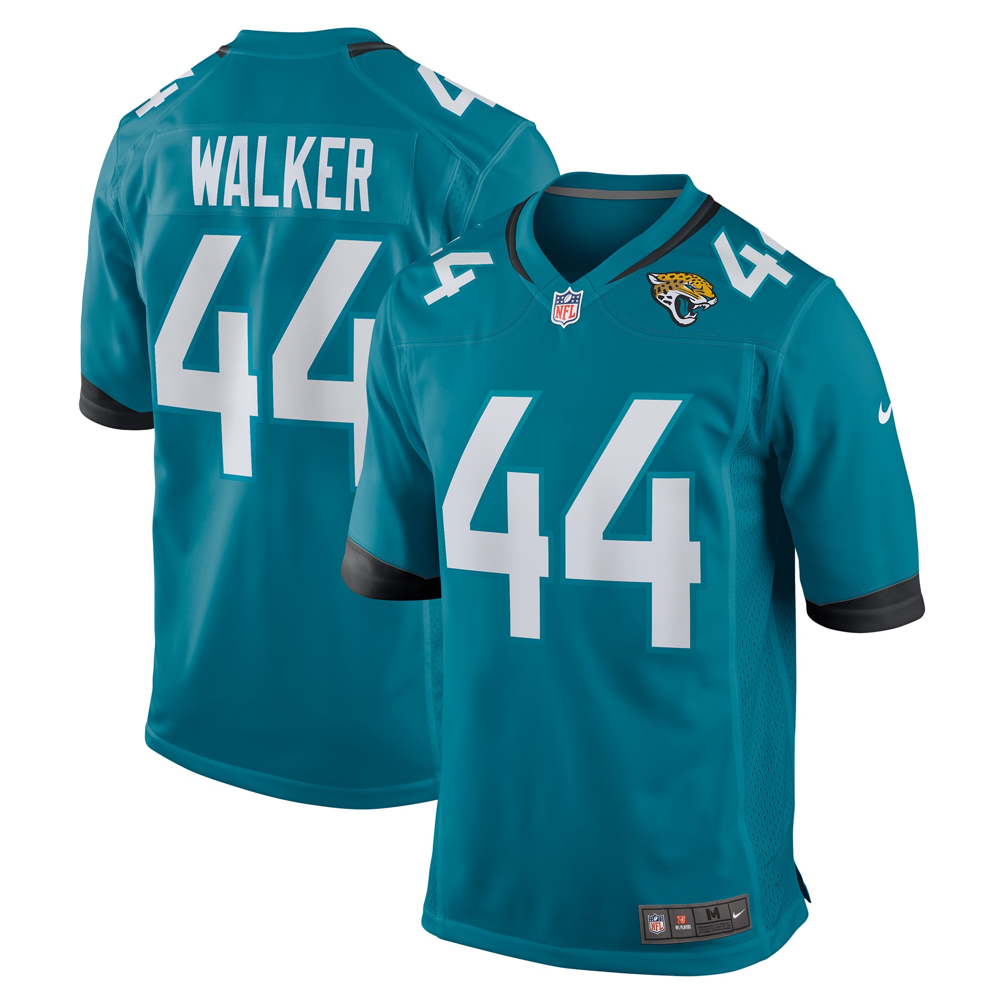 Jacksonville Jaguars Travon Walker Teal Game NFL Jersey Youth