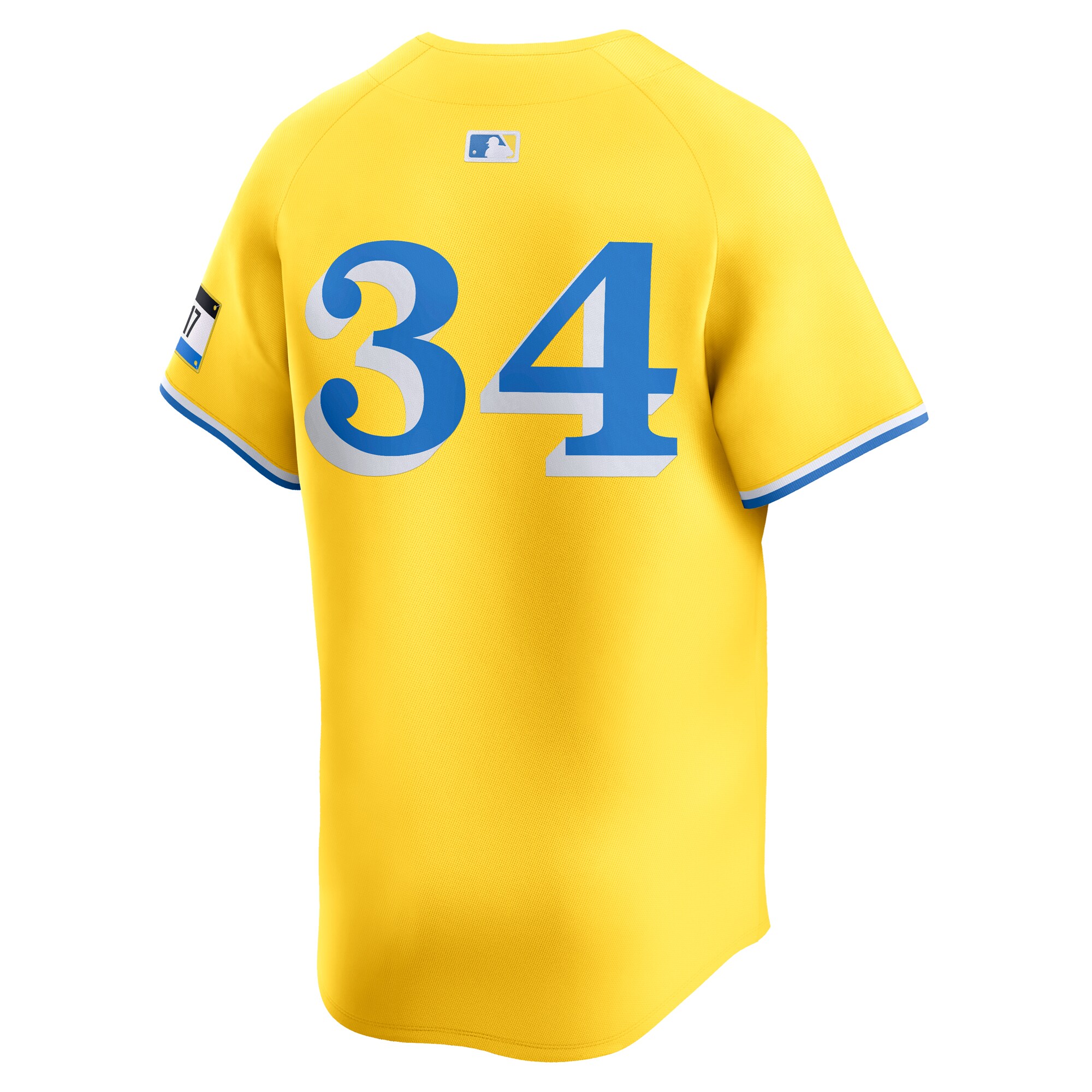 Boston Red Sox David Ortiz Gold City Connect Retired Player MLB Jersey Men's