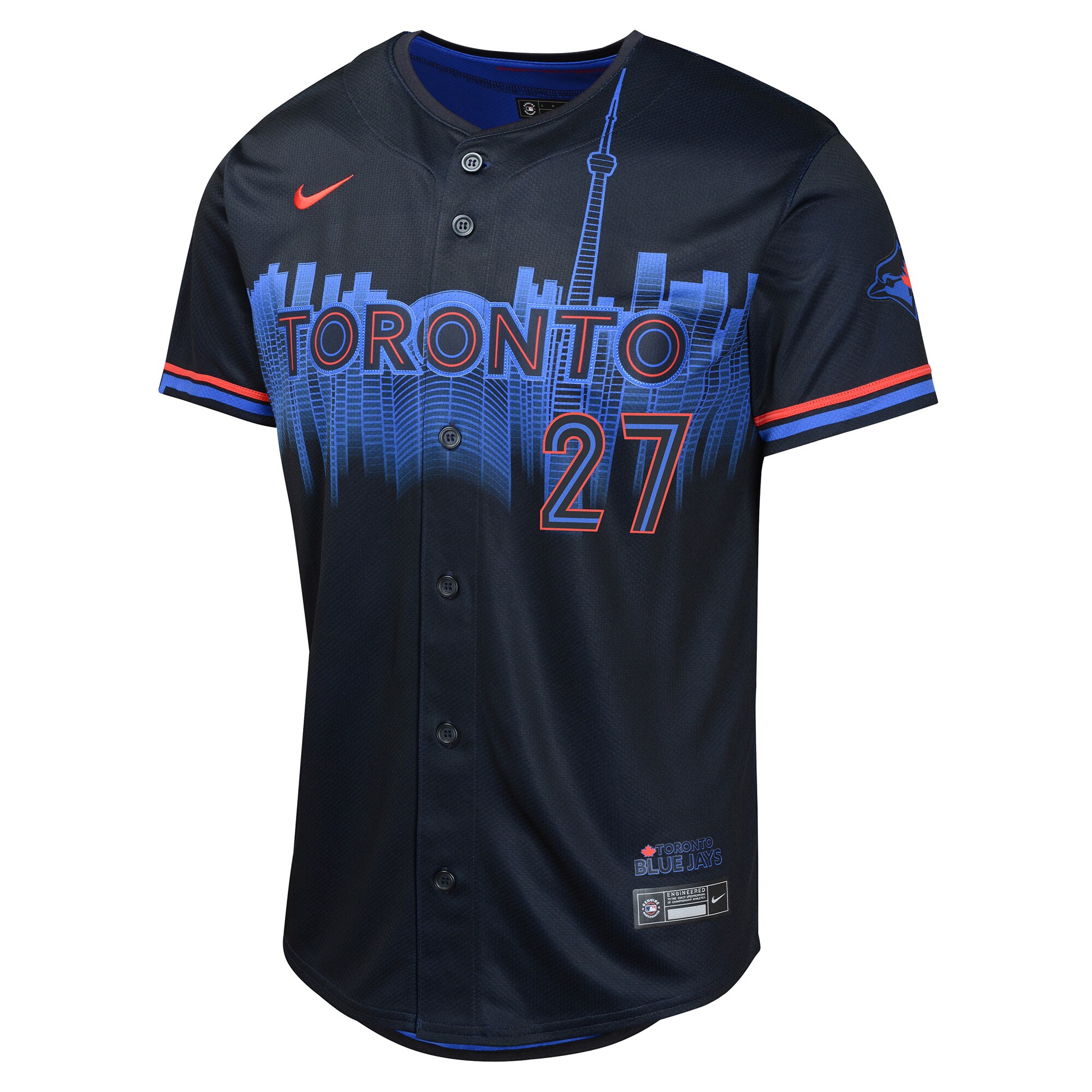 Toronto Blue Jays Vladimir Guerrero Navy 2024 City Connect Limited Player MLB Jersey Youth