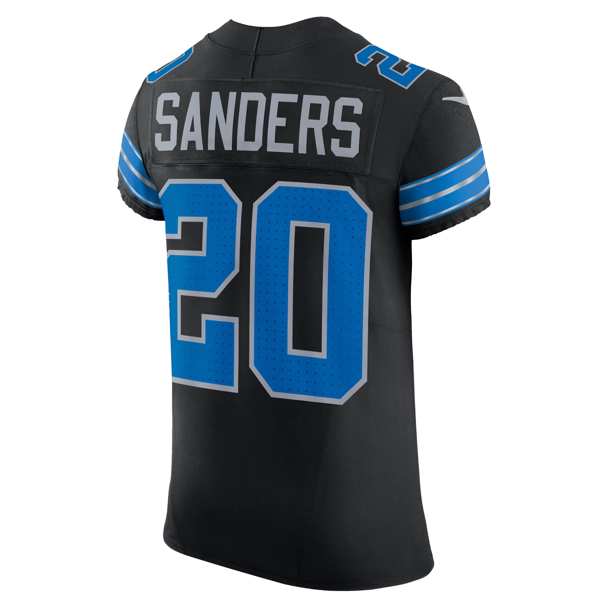 Detroit Lions Barry Sanders Black Retired Player Alternate Vapor F.U.S.E. Elite NFL Jersey Men's