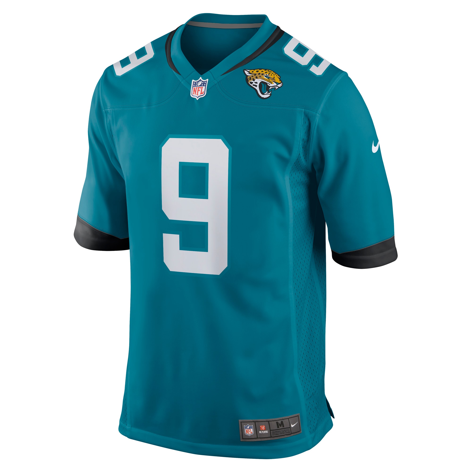 Jacksonville Jaguars Logan Cooke Teal Game NFL Jersey Men's
