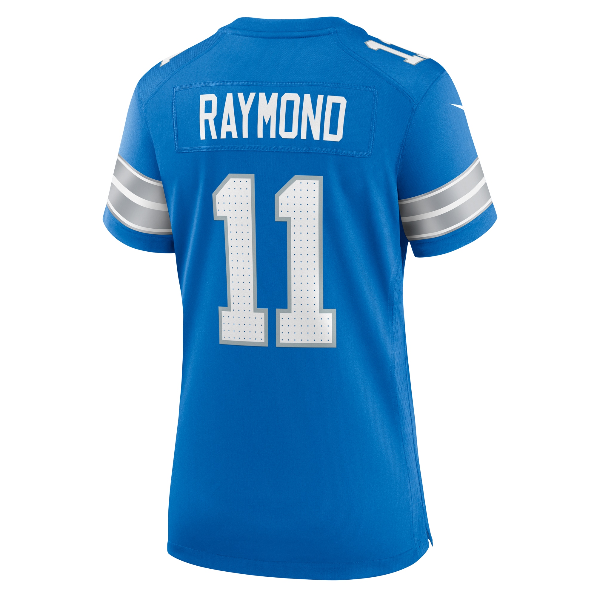 Detroit Lions Kalif Raymond Blue Team Game NFL Jersey Women's
