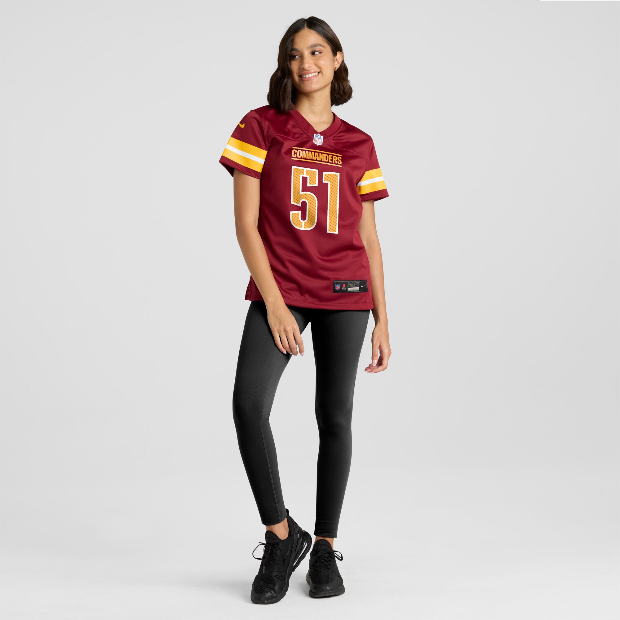 Washington Commanders Bobby Hart Burgundy Game NFL Jersey Women's