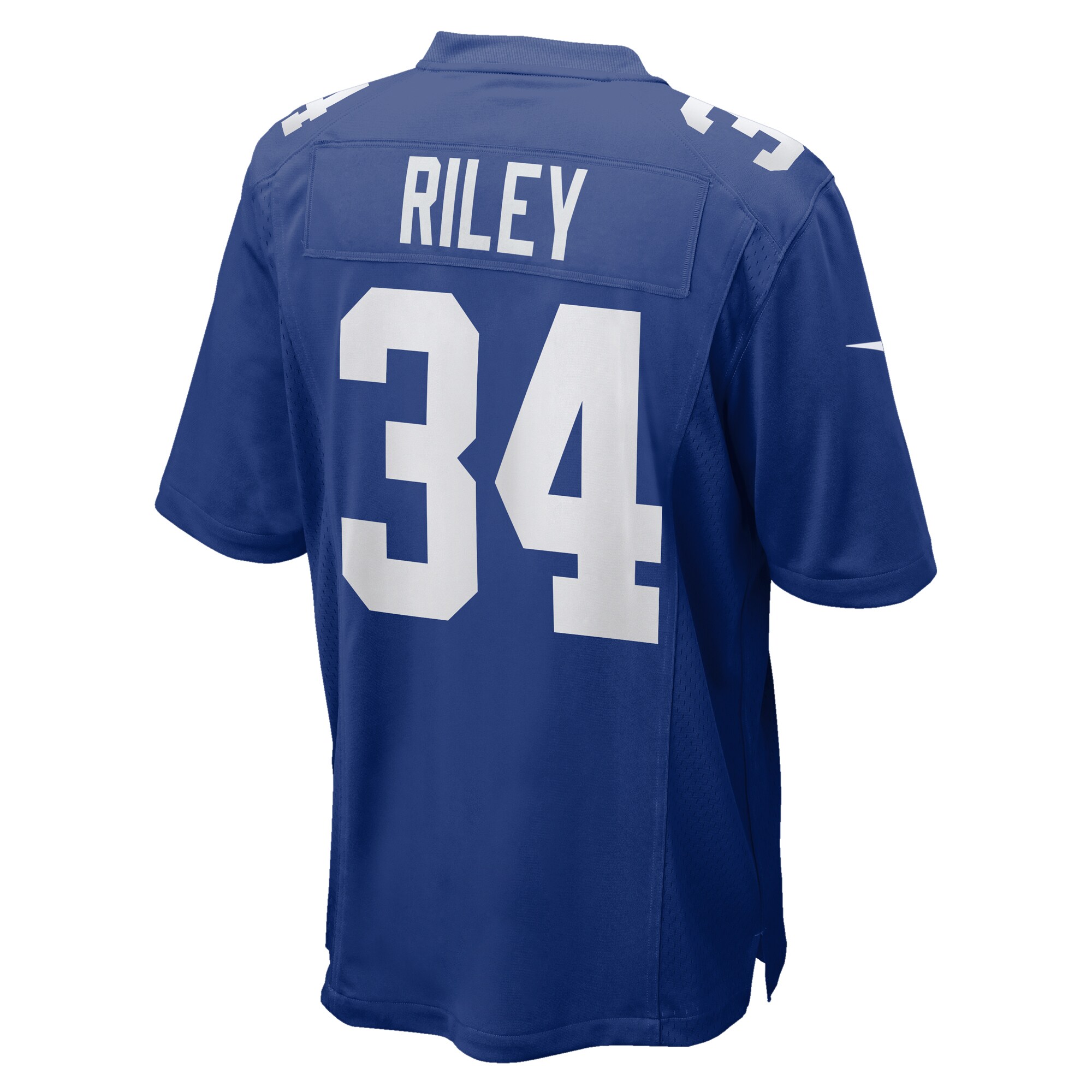 New York Giants Elijah Riley Royal Team Game NFL Jersey Men's