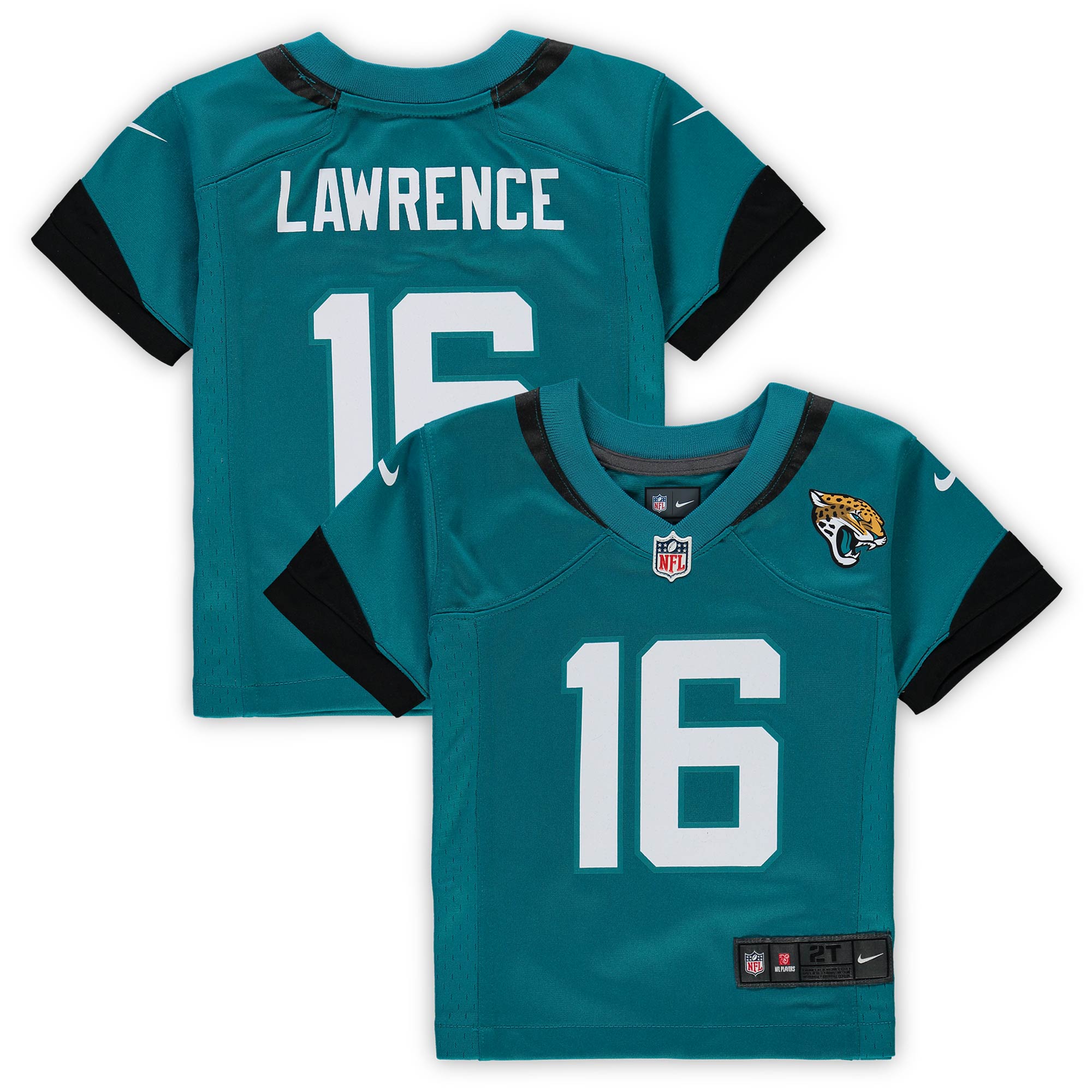 Infant Jacksonville Jaguars Trevor Lawrence Teal Game NFL Jersey Men's