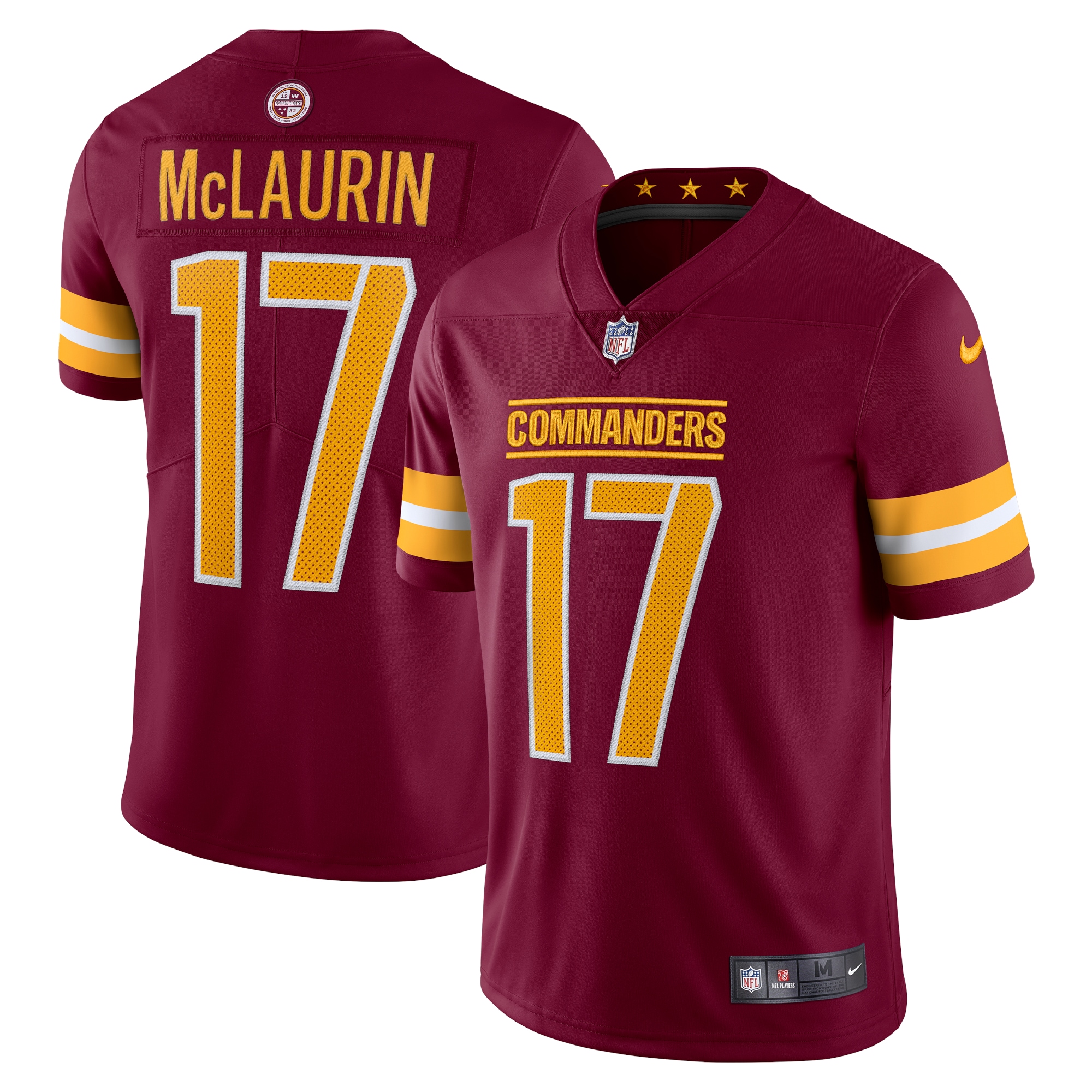 Washington Commanders Terry McLaurin Burgundy Vapor Limited NFL Jersey Men's