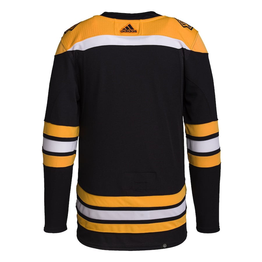 Boston Bruins Home Primegreen Black NHL Jersey Men's