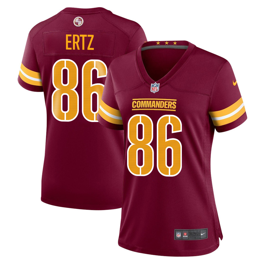 Zach Ertz 86 Washington Commanders Game Burgundy NFL Jersey Women's