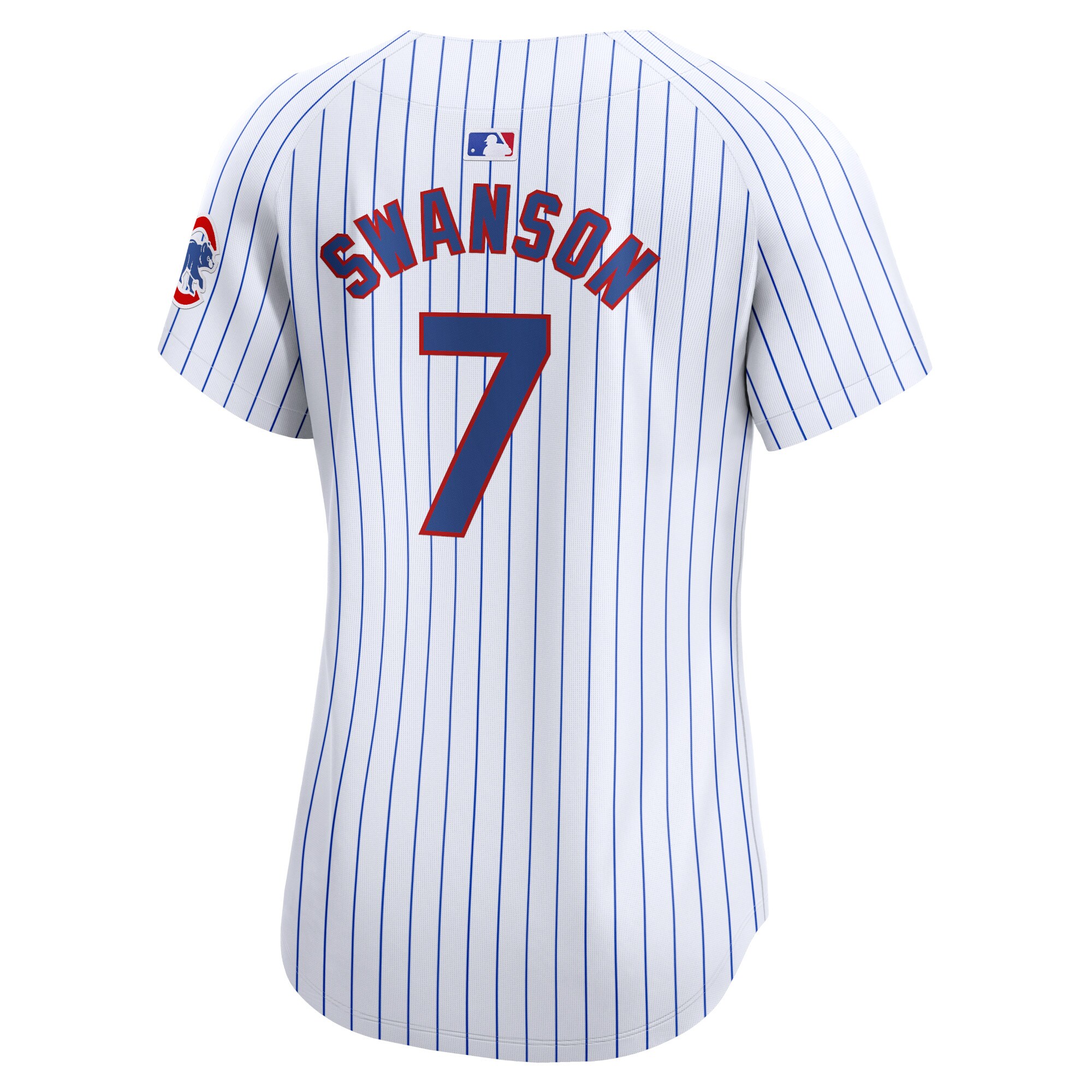 Chicago Cubs Dansby Swanson White Home Limited Player MLB Jersey Women's