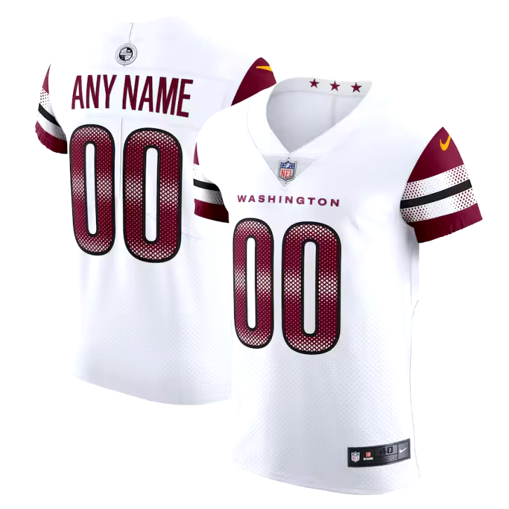 Washington Commanders Nike Vapor Untouchable Elite Custom Jersey - White