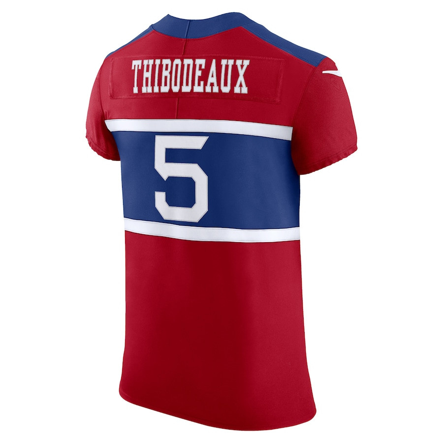 Kayvon Thibodeaux 5 New York Giants Alternate Vapor F.U.S.E. Elite Player Century Red NFL Jersey Men's