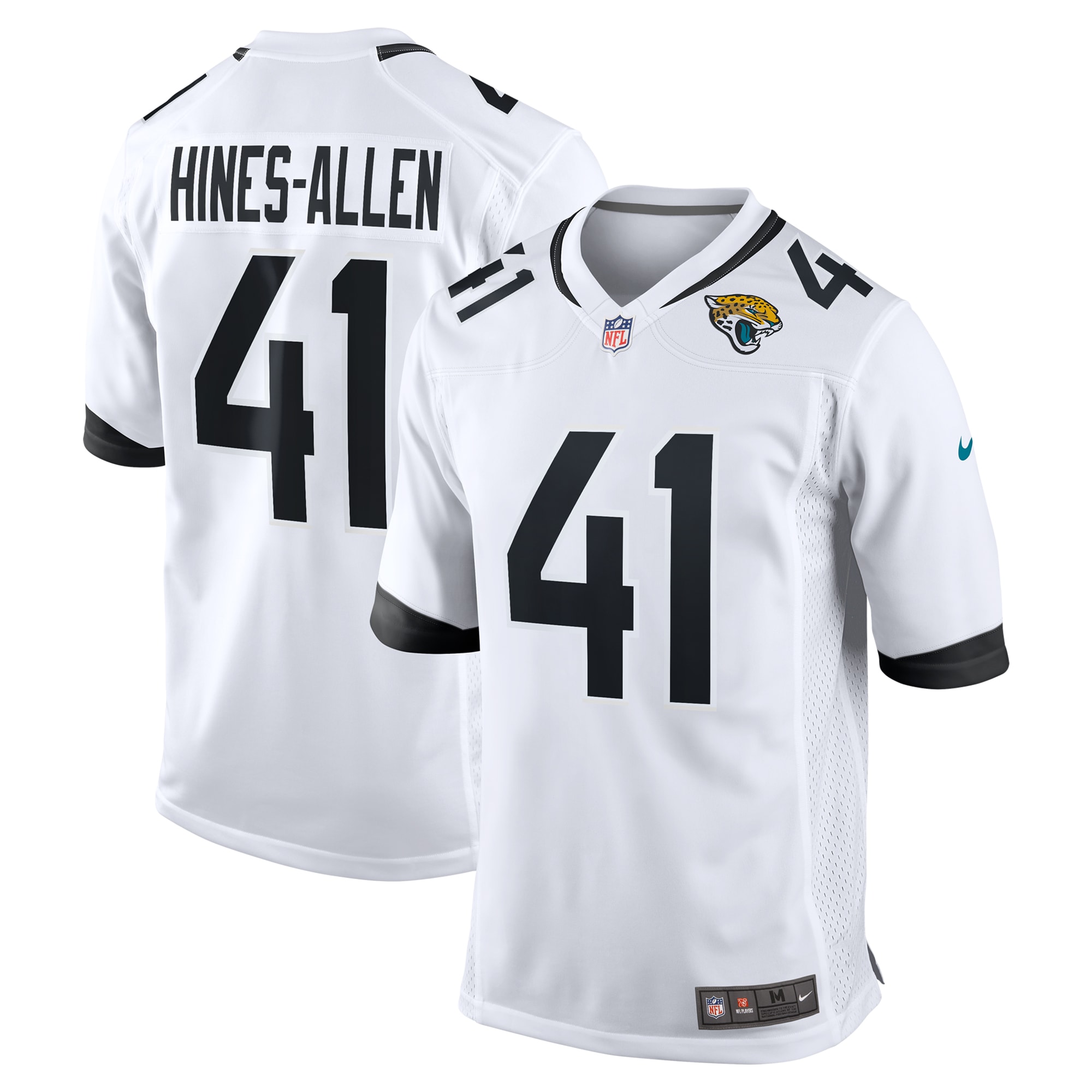 Jacksonville Jaguars Josh Hines-Allen White Player Game NFL Jersey Men's