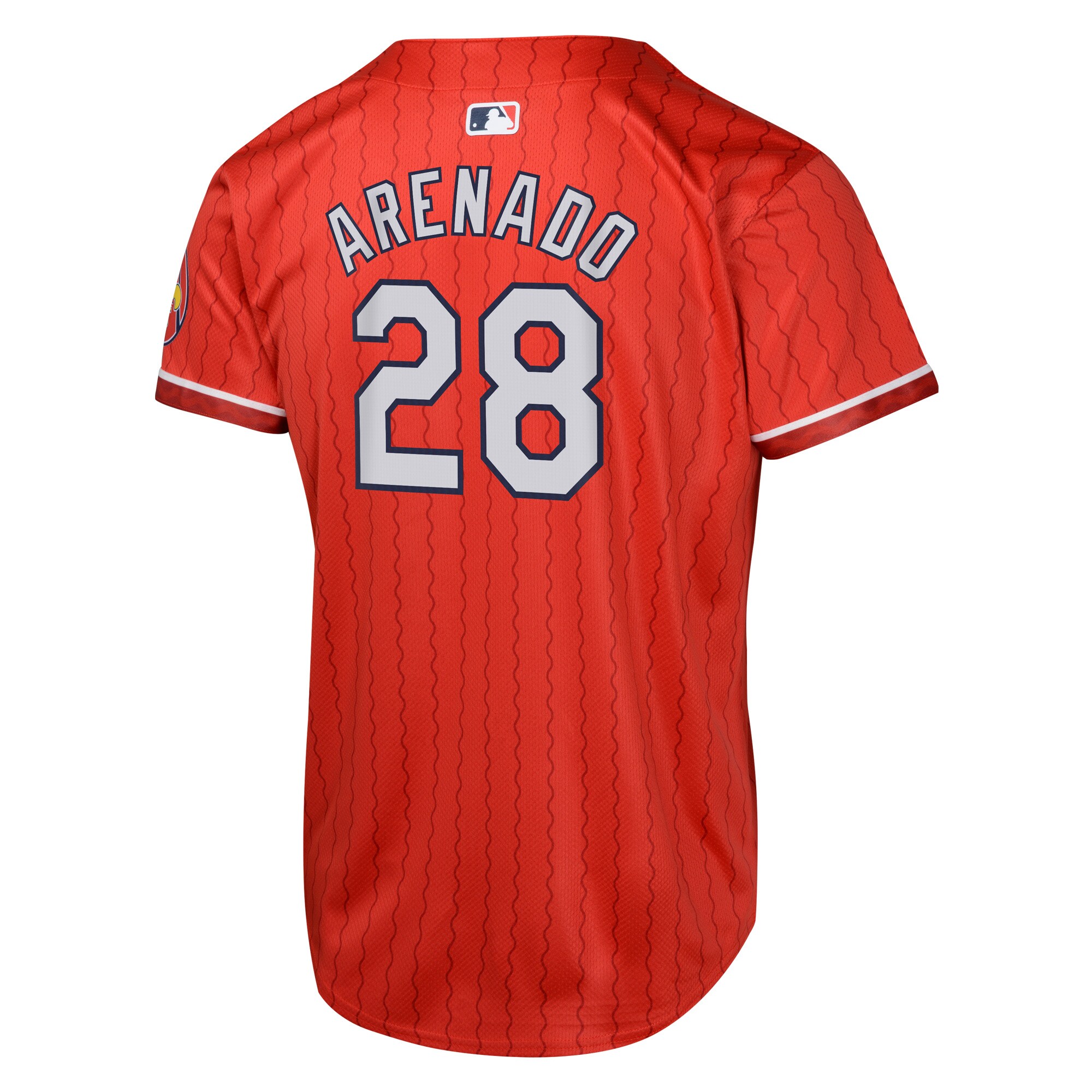 St. Louis Cardinals Nolan Arenado Red 2024 City Connect Limited Player MLB Jersey Youth