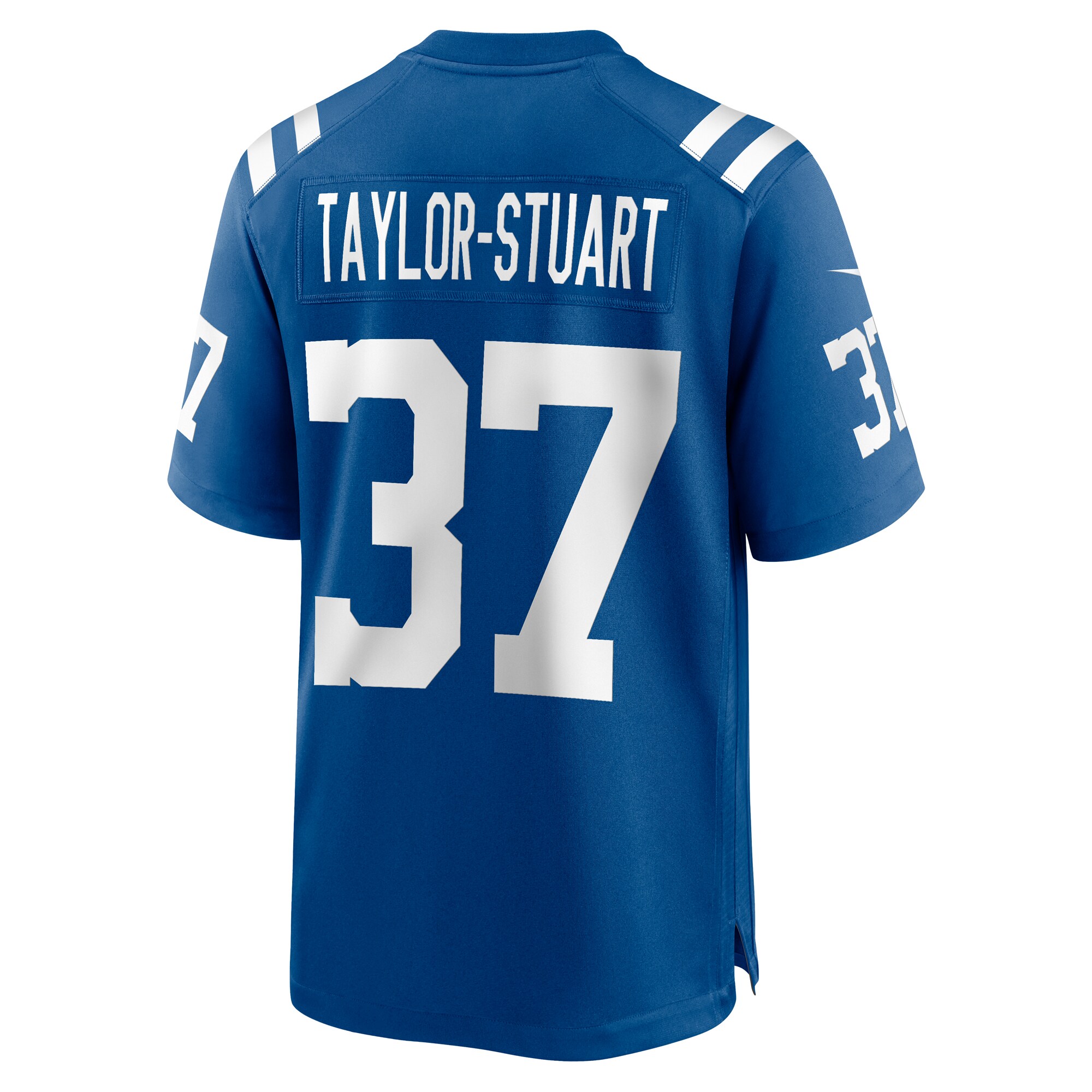 Indianapolis Colts Isaac Taylor-Stuart Royal Team Game NFL Jersey Men's