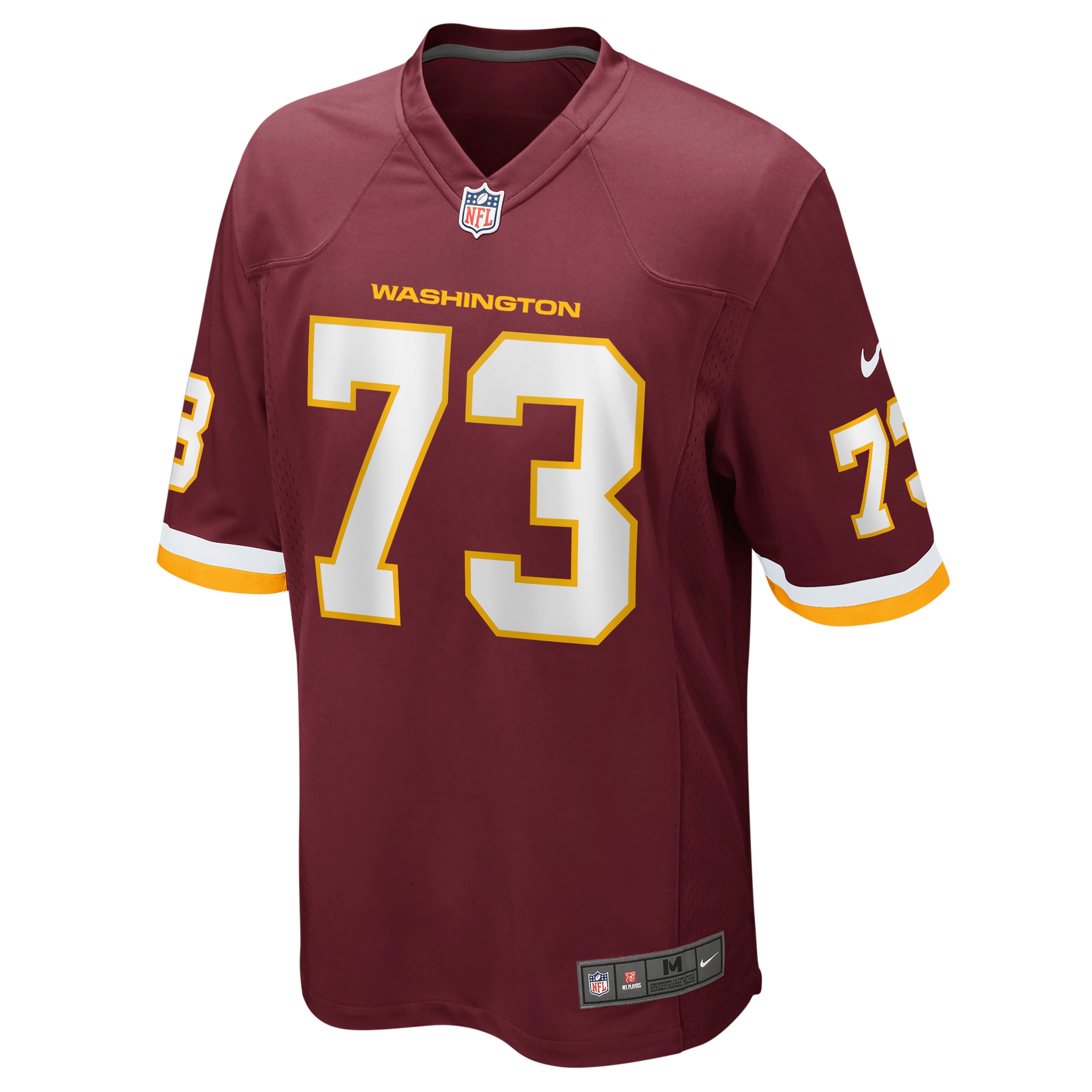 Chase Roullier Washington Commanders Team Burgundy Game Player NFL Jersey Men's