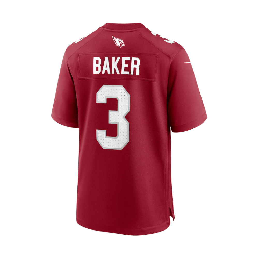 Budda Baker 3 Arizona Cardinals 2025 Pro Bowl Patch Game Cardinal NFL Jersey Men's