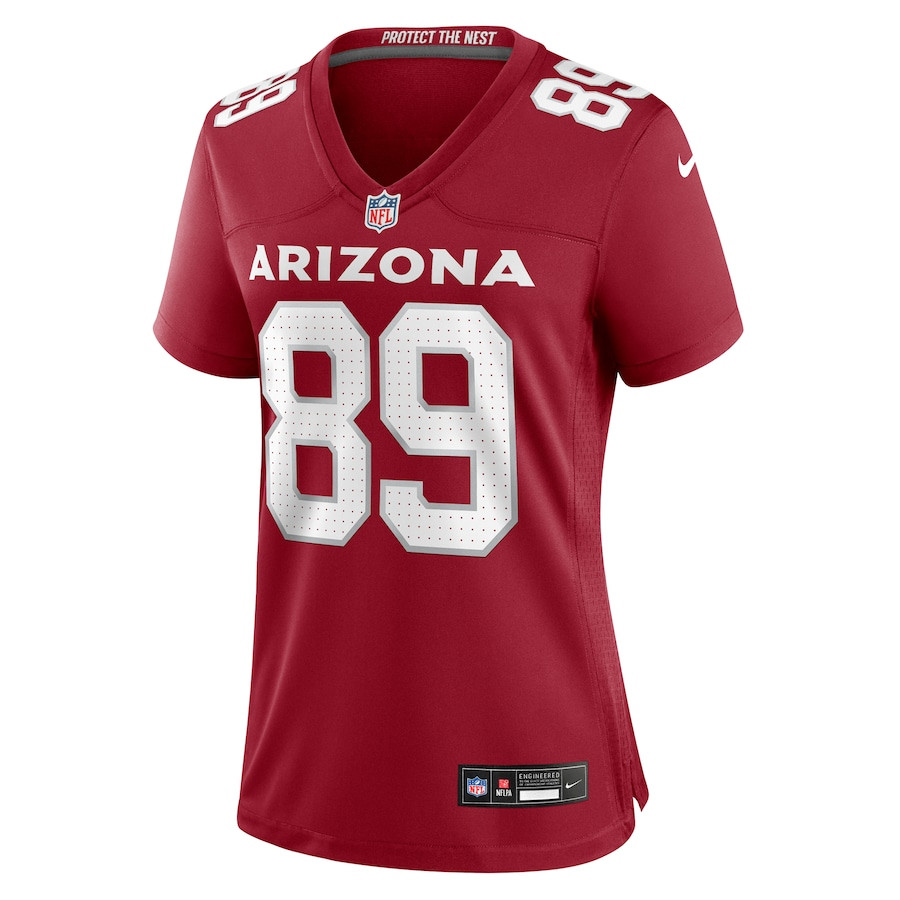 Xavier Weaver 89 Arizona Cardinals Game Cardinal NFL Jersey Women's