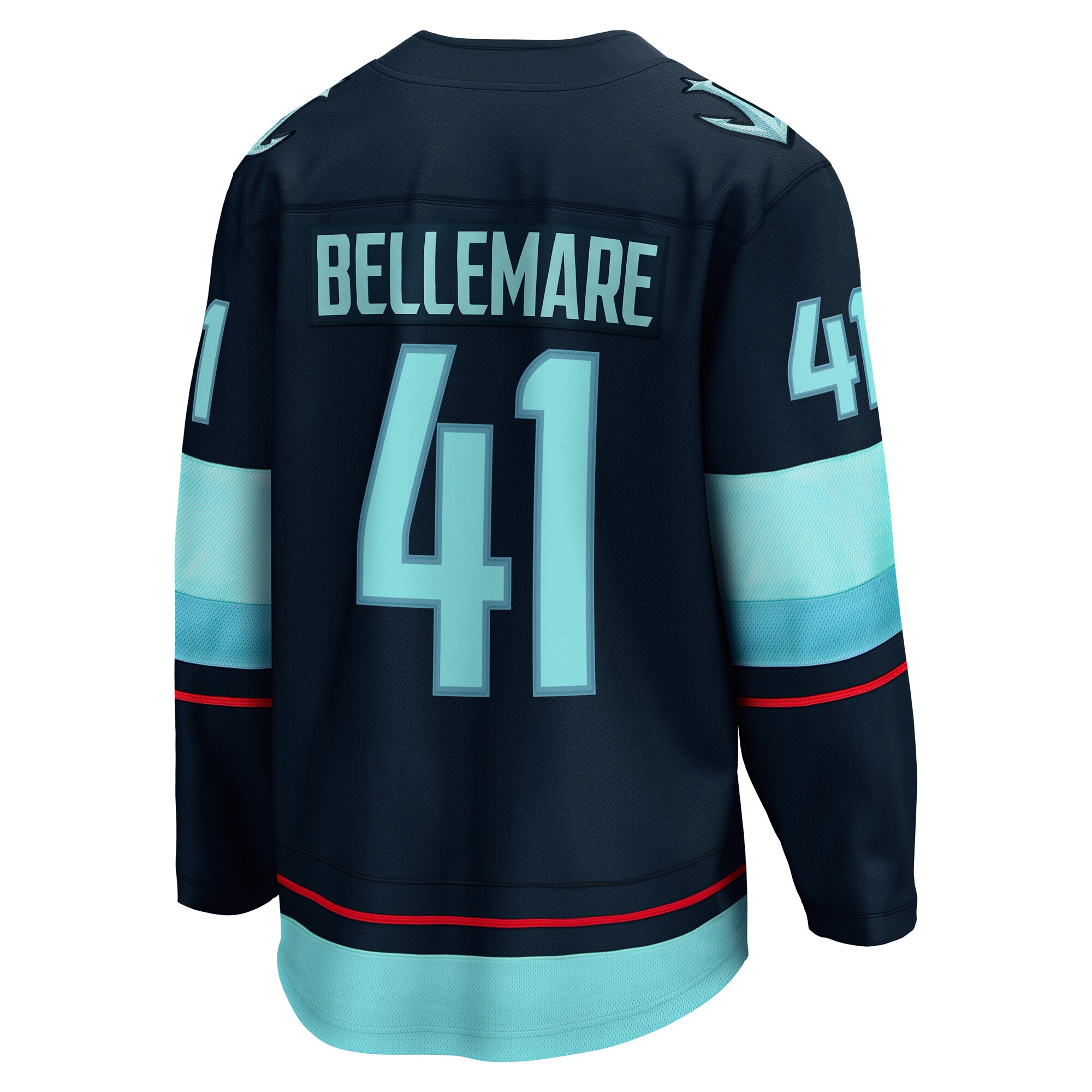 Seattle Kraken Pierre-Edouard Bellemare Deep Sea Blue Home Breakaway Player NHL Jersey Men's