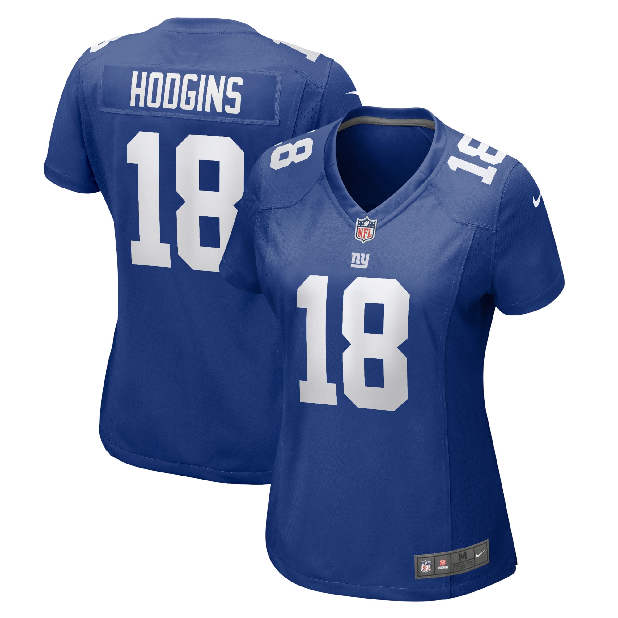 New York Giants Isaiah Hodgins Royal Home Game Player NFL Jersey Women's