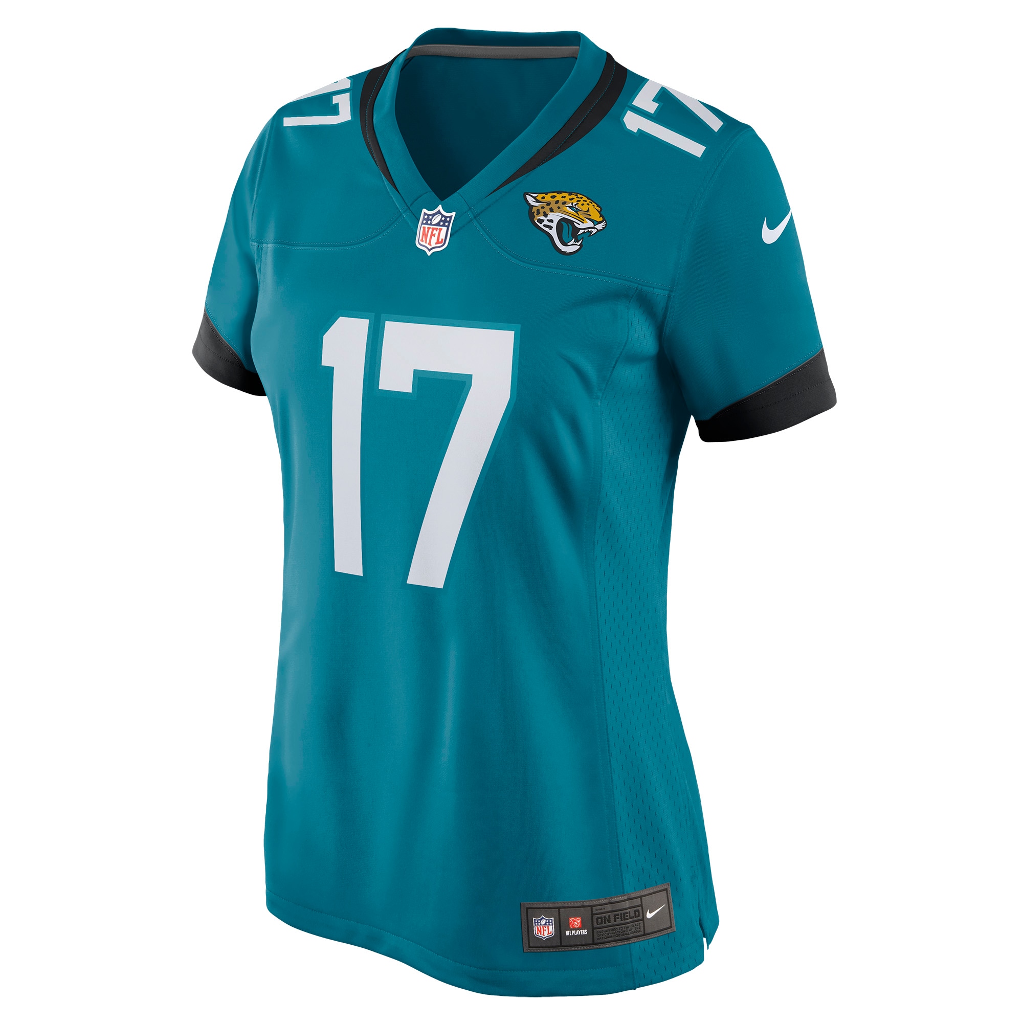 Jacksonville Jaguars Evan Engram Teal Game NFL Jersey Women's
