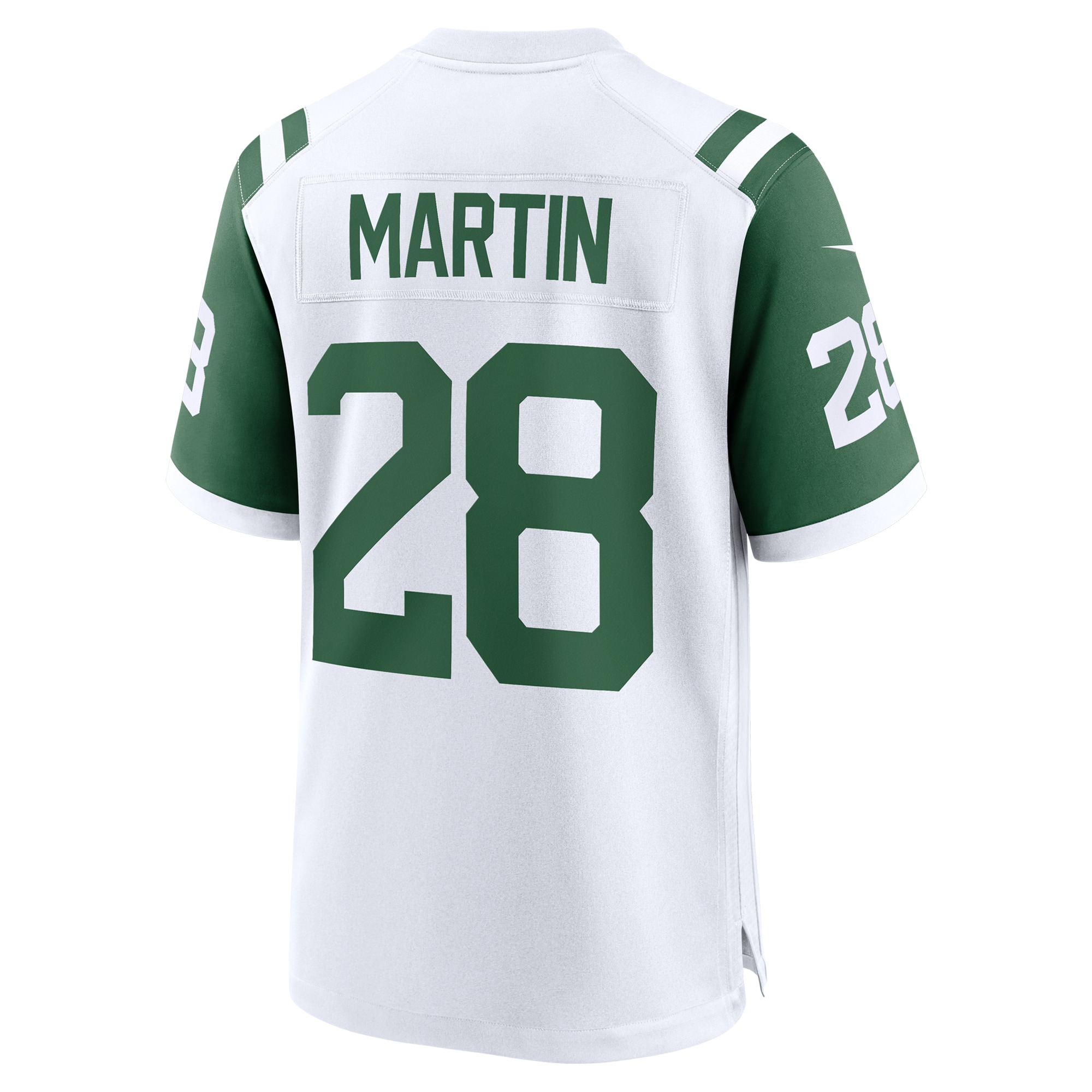 New York Jets Curtis Martin White Classic Alternate Retired Player Game NFL Jersey Men's