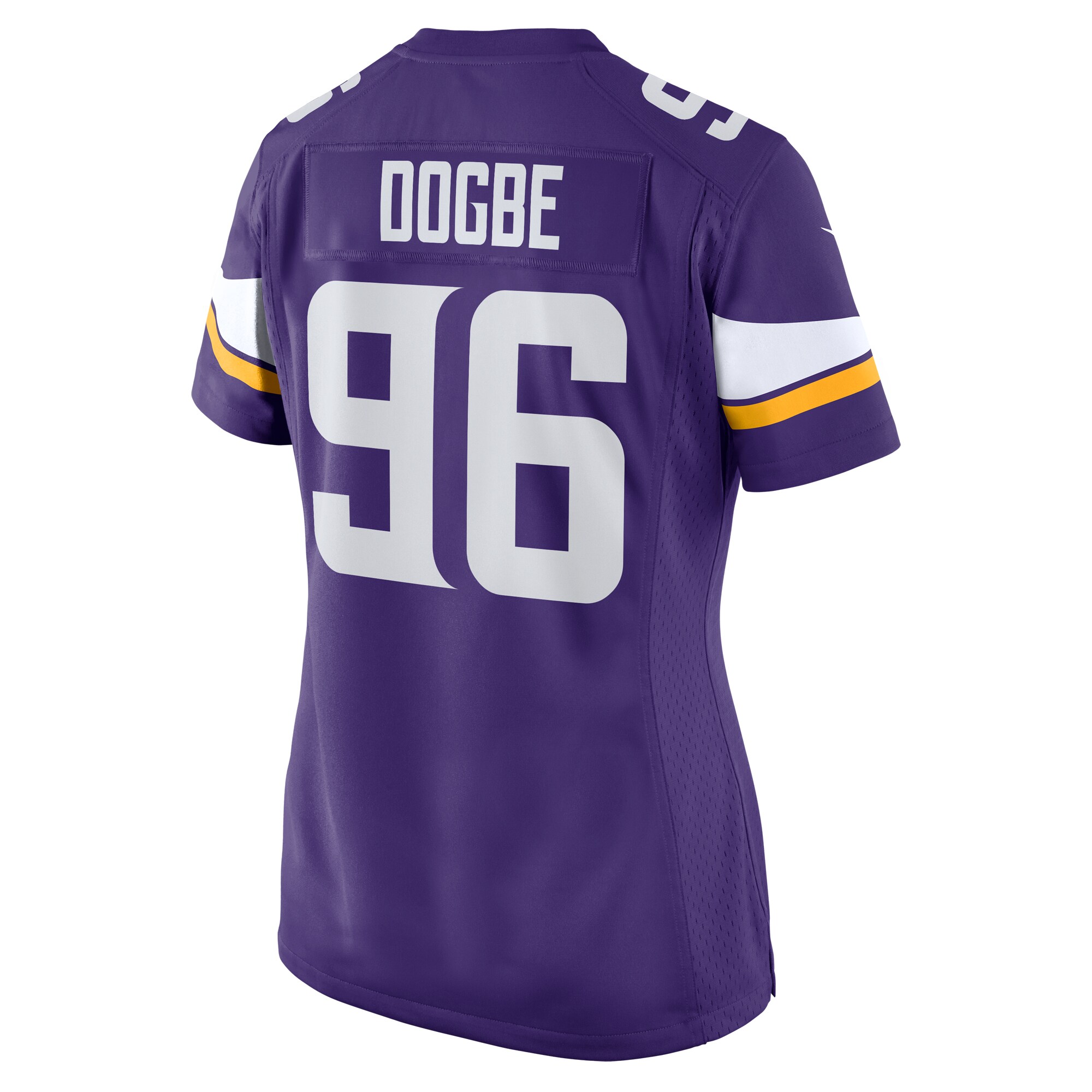 Minnesota Vikings Michael Dogbe Purple Team Game NFL Jersey Women's