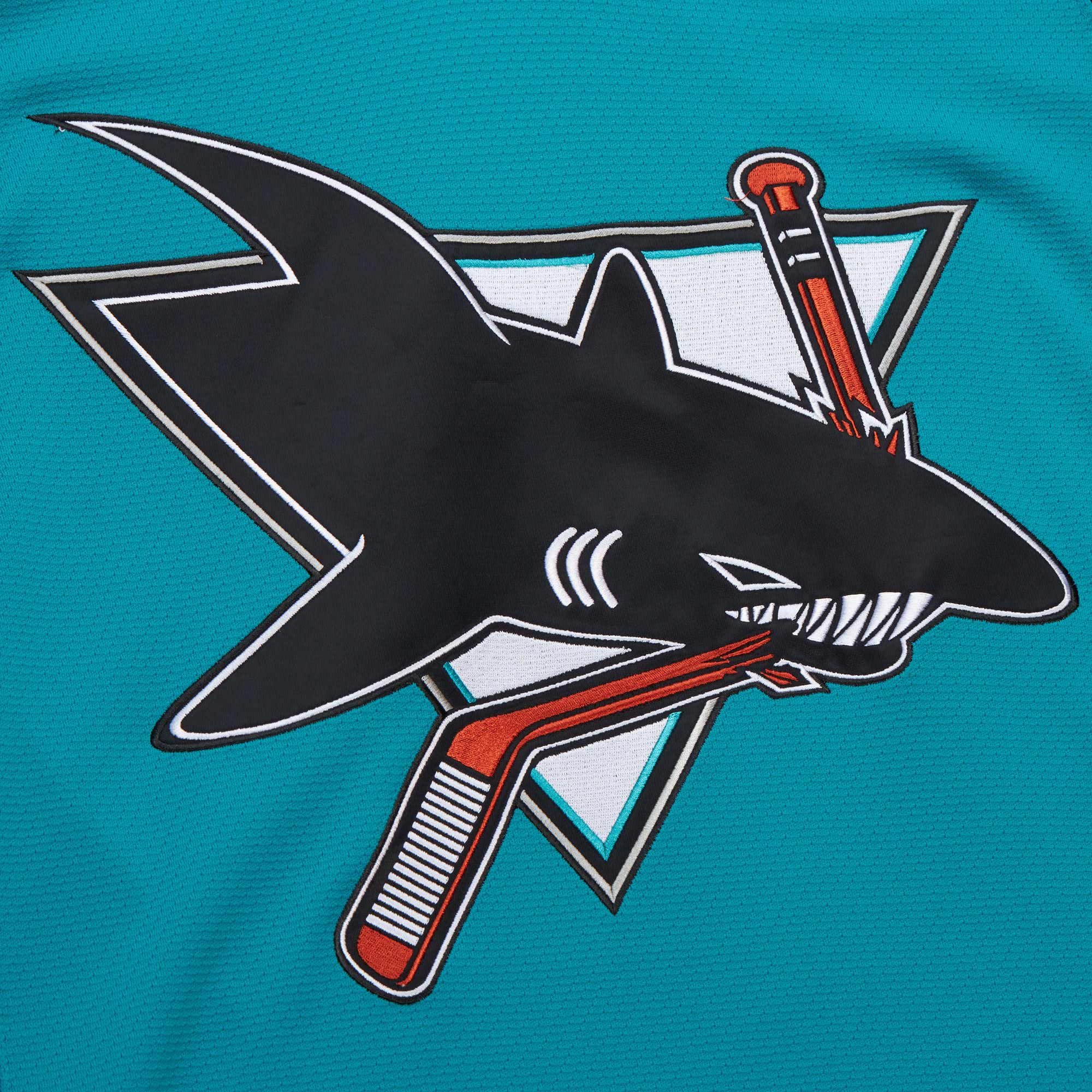 San Jose Sharks Patrick Marleau Teal 2003-04 Power Play NHL Jersey Men's