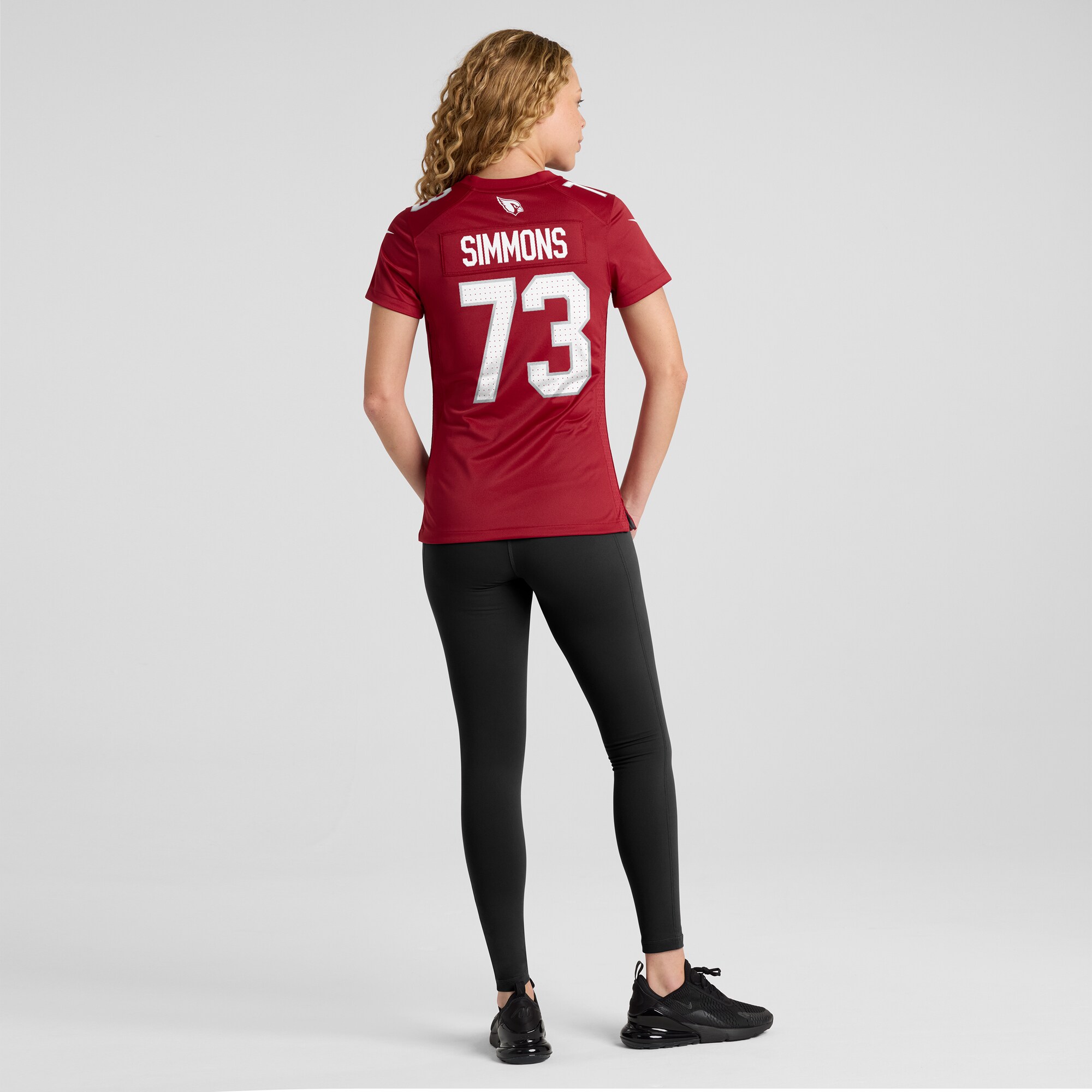 Arizona Cardinals Lachavious Simmons Cardinal Team Game NFL Jersey Women's