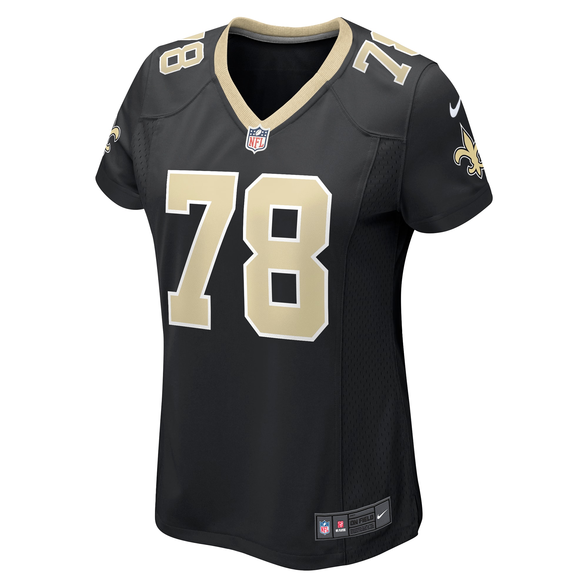 New Orleans Saints Erik Mccoy Black Game NFL Jersey Women's