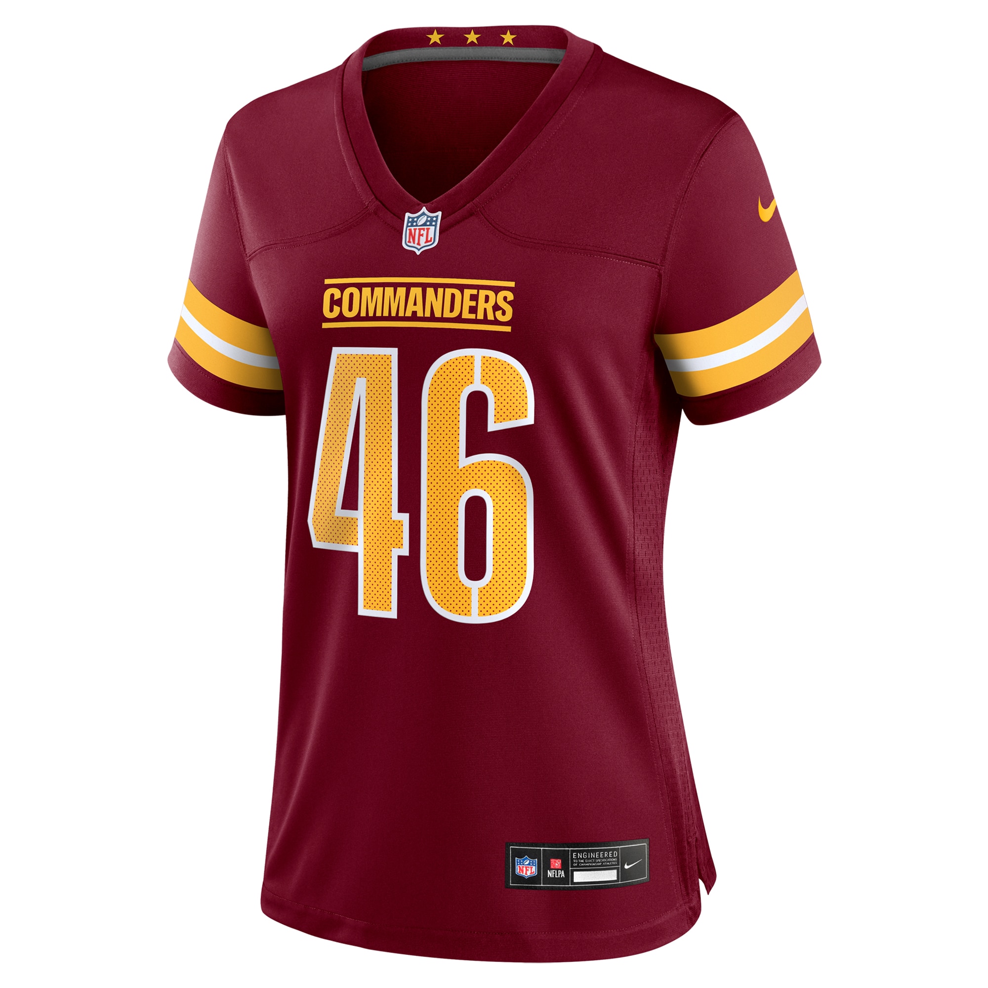 Washington Commanders Greg Joseph Burgundy Team Game NFL Jersey Women's