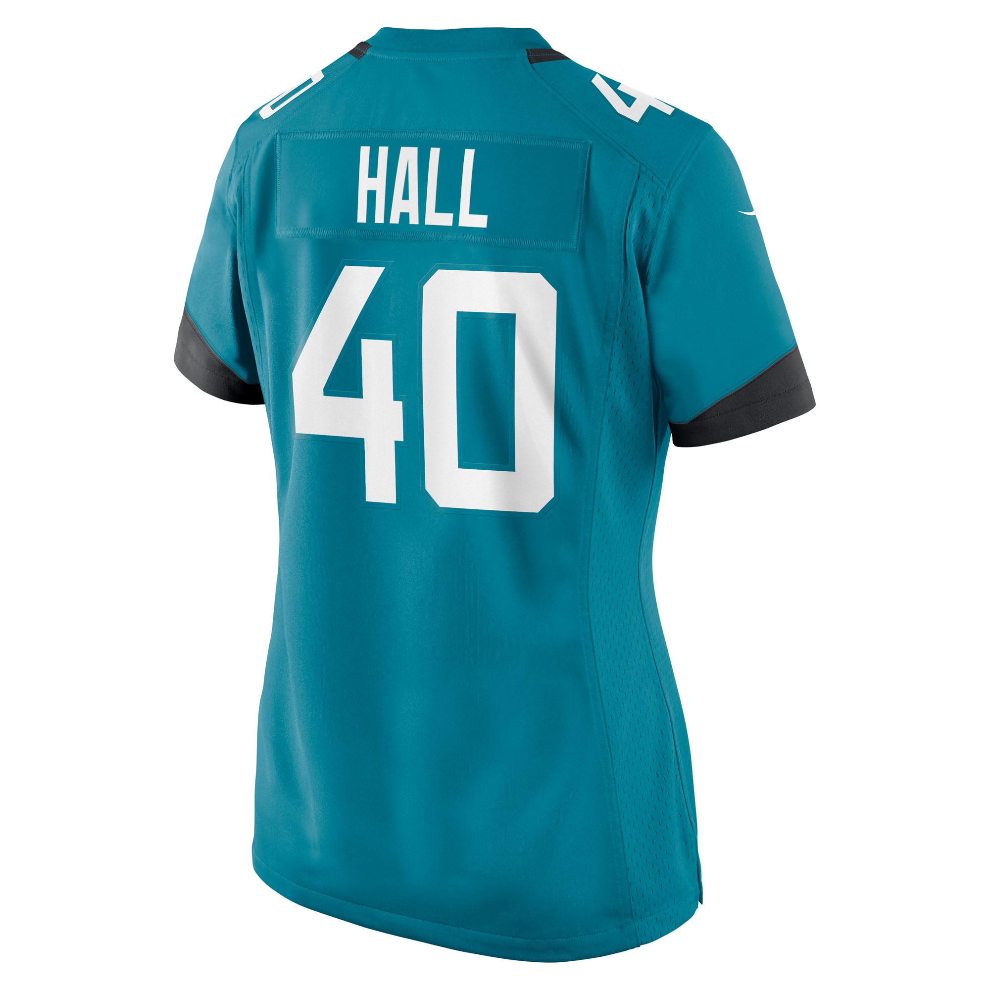 Jacksonville Jaguars Tyler Hall Teal Team Game NFL Jersey Women's