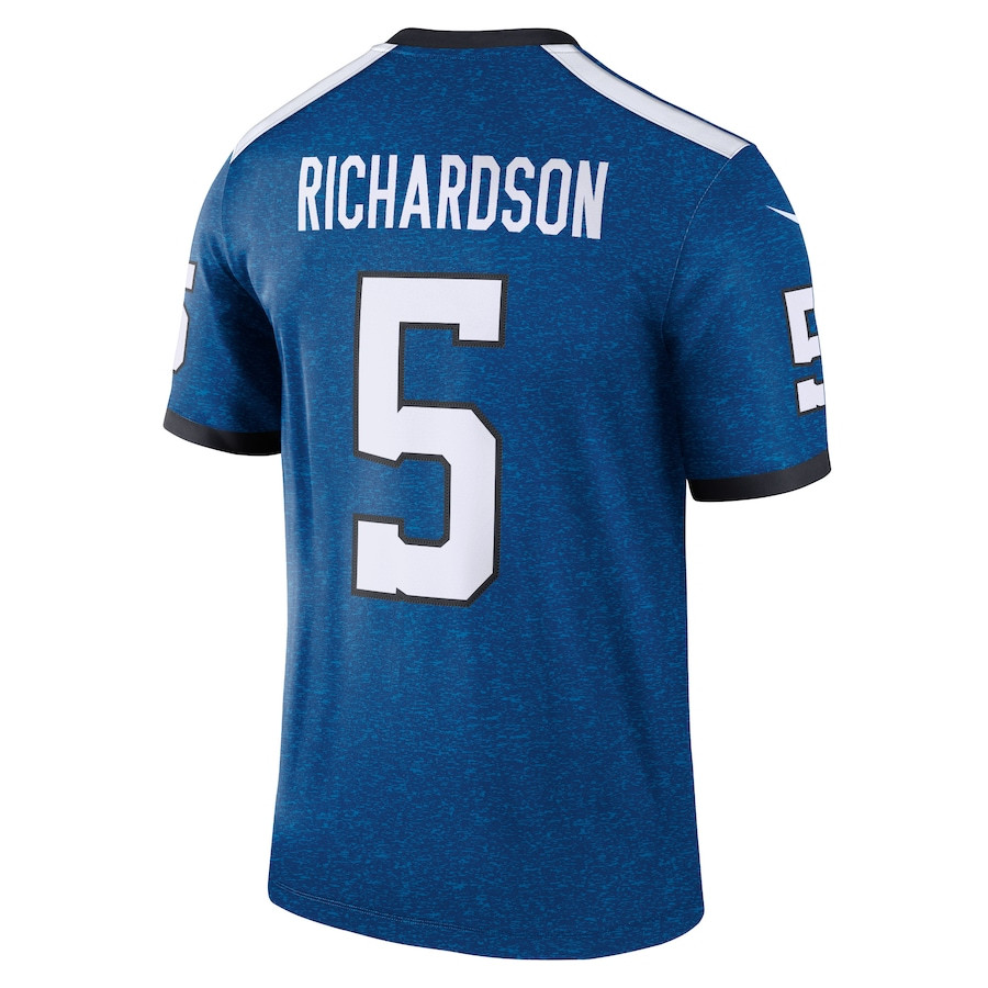 Anthony Richardson 5 Indianapolis Colts Alternate Legend Royal NFL Jersey Men's