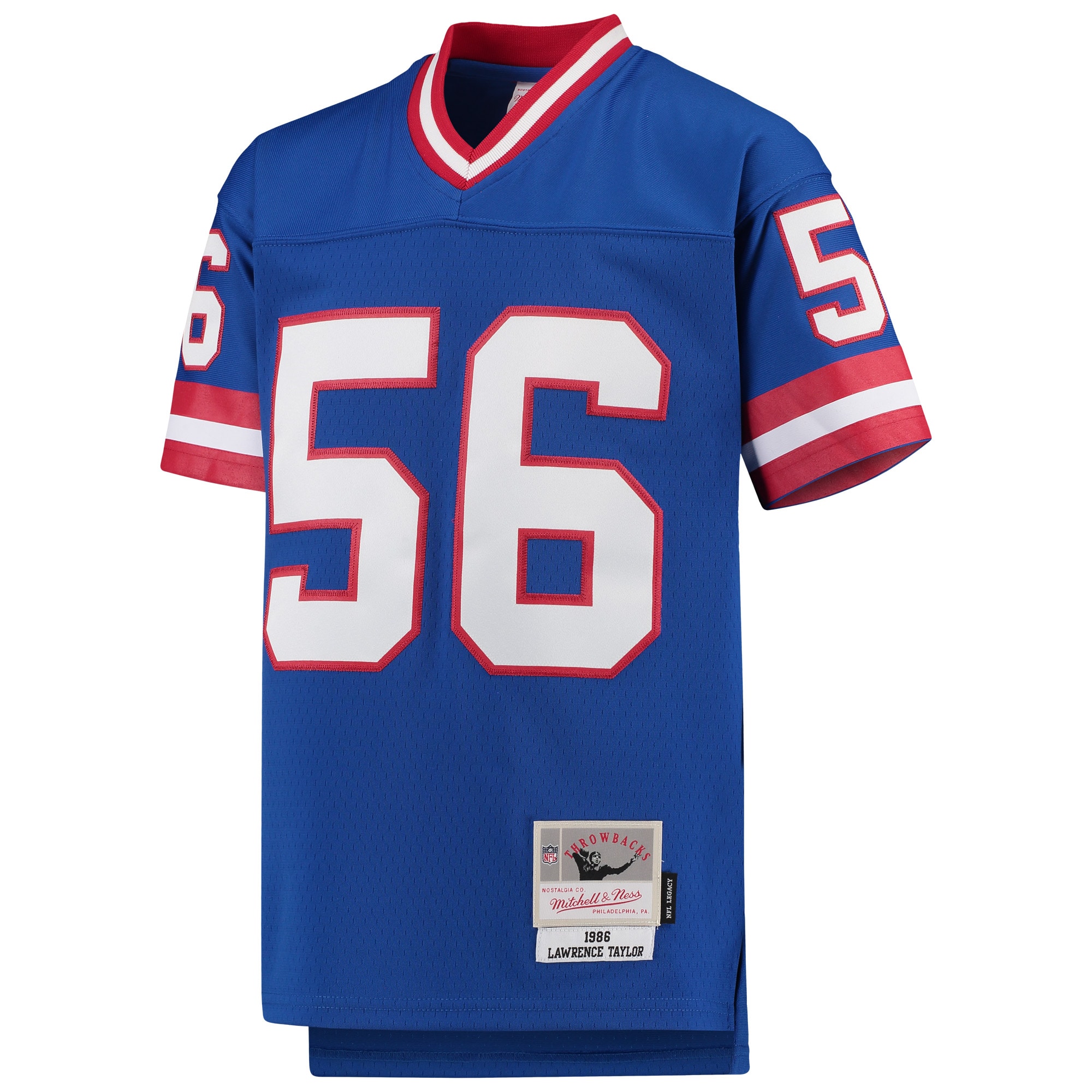 New York Giants Lawrence Taylor Mitchell Ness Royal 1986 Legacy Retired Player NFL Jersey Youth