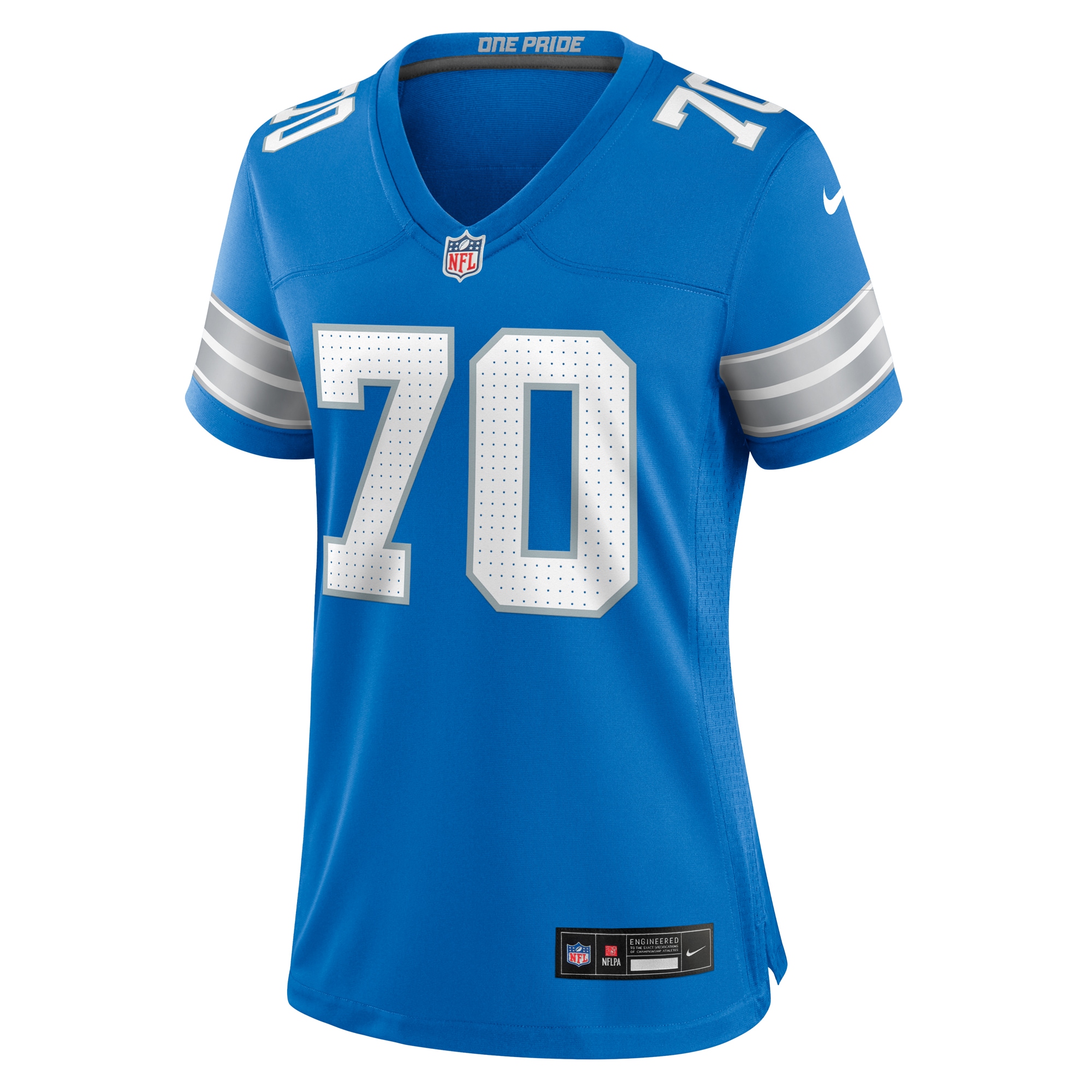 Detroit Lions Dan Skipper Blue Team Game NFL Jersey Women's