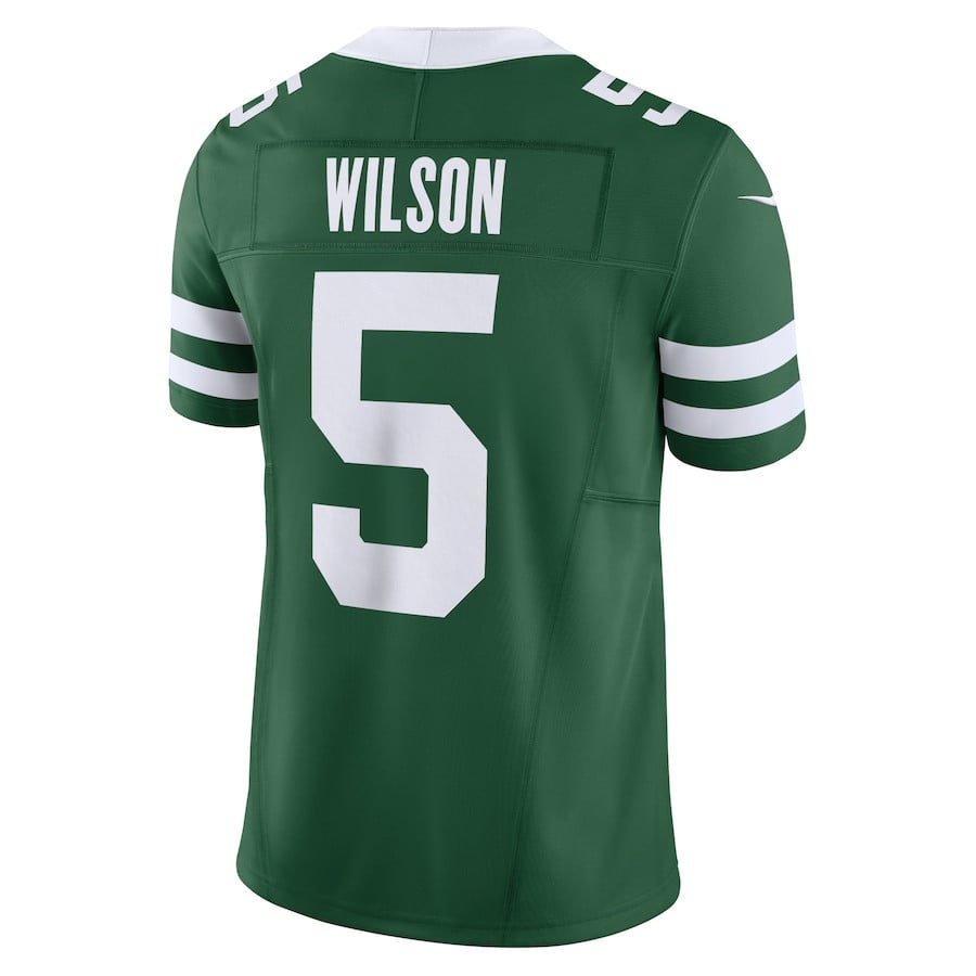 Garrett Wilson 5 New York Jets Vapor F.U.S.E. Limited Legacy Green NFL Jersey Men's