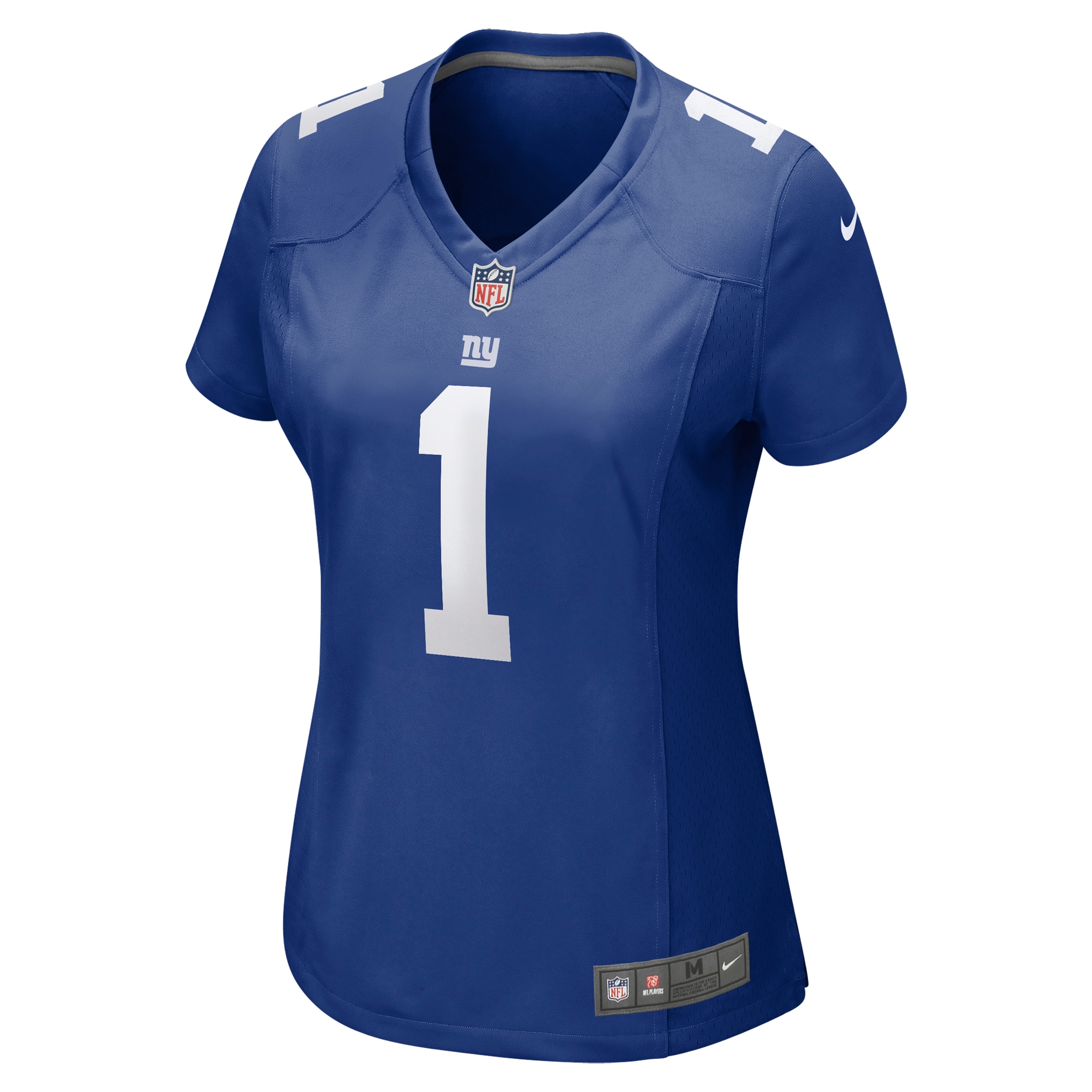 New York Giants Number 1 Mom Royal Game NFL Jersey Women's