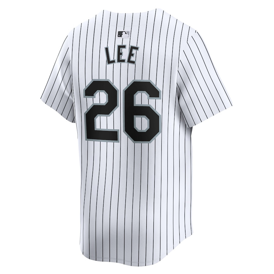 Korey Lee 26 Chicago White Sox Home Limited Player White MLB Jersey Men's