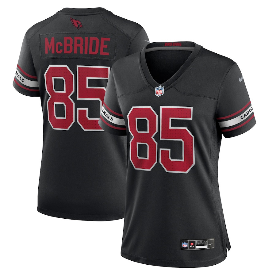 Trey McBride 85 Arizona Cardinals Alternate Game Black NFL Jersey Women's