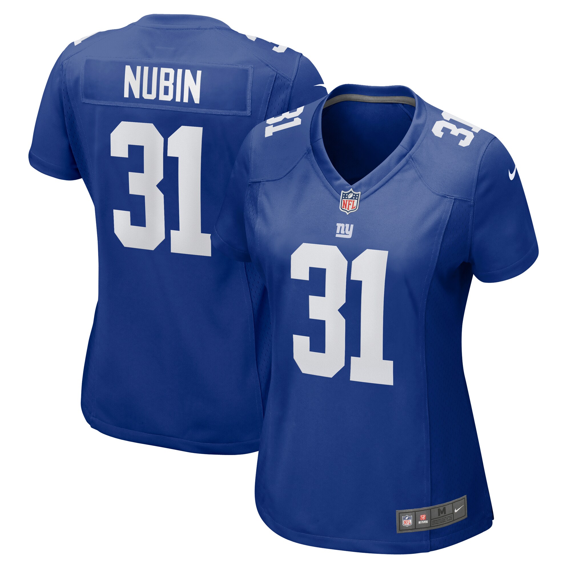 New York Giants Tyler Nubin Royal Game NFL Jersey Women's