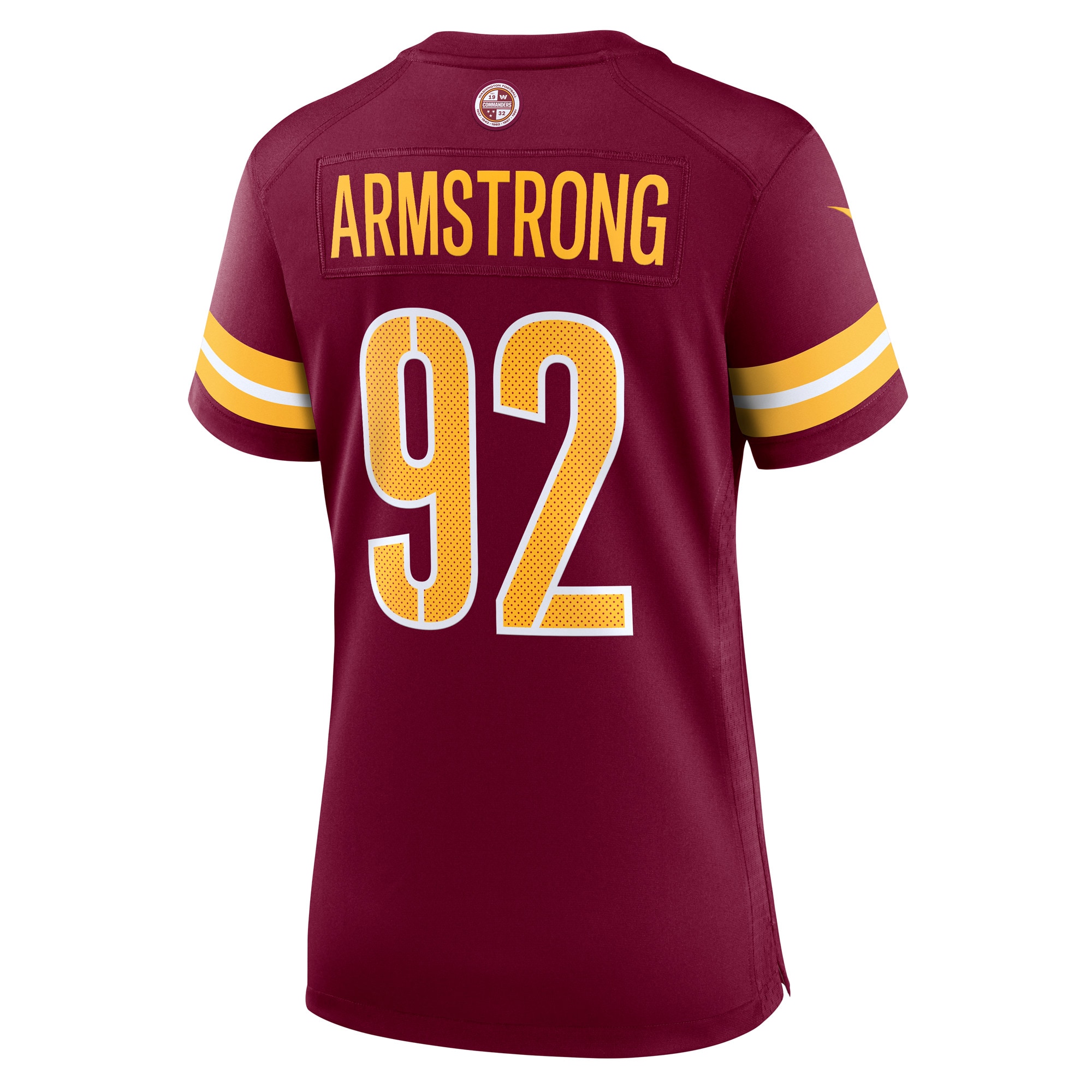 Washington Commanders Dorance Armstrong Burgundy Game NFL Jersey Women's