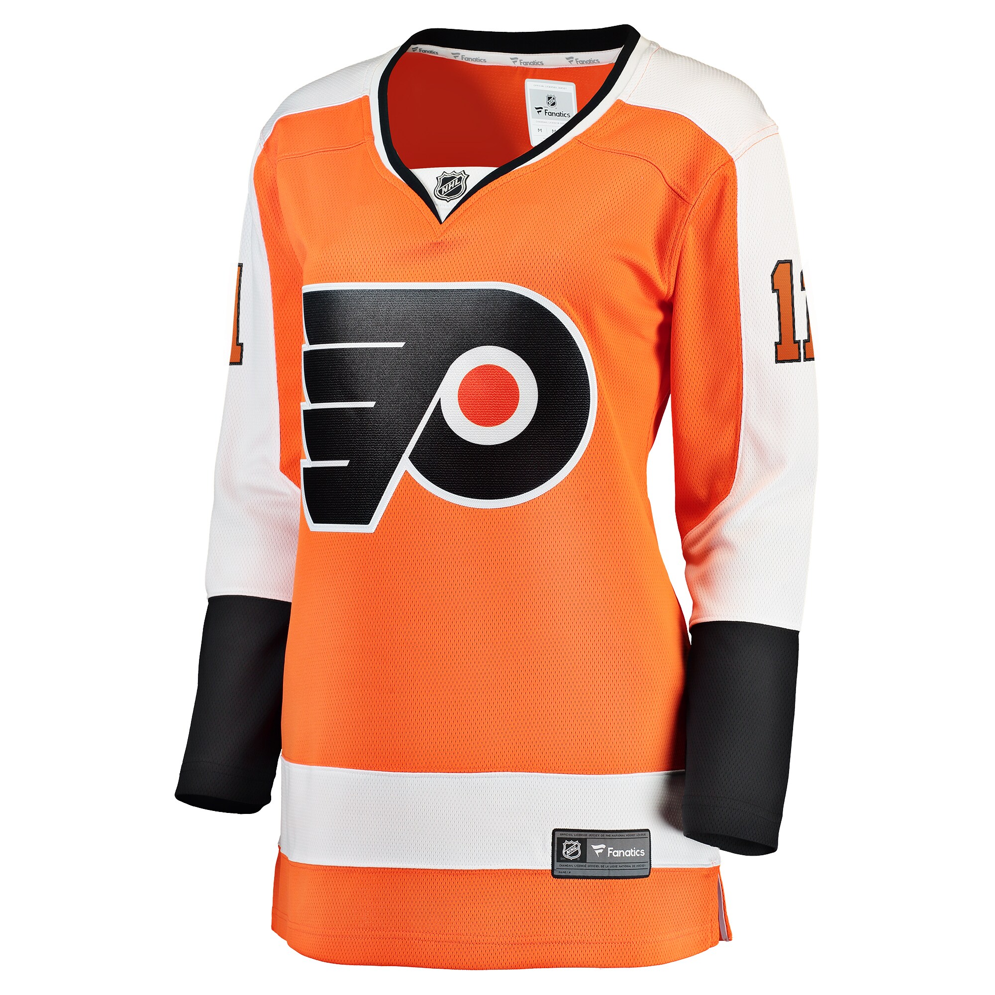 Philadelphia Flyers Travis Konecny Orange Home Premier Breakaway Player NHL Jersey Women's