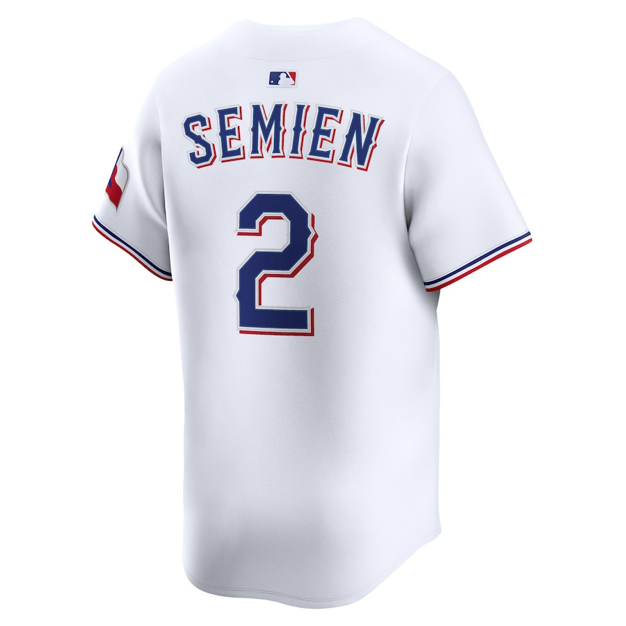 Marcus Semien 2 Texas Rangers Alternate Limited Player White MLB Jersey Men's