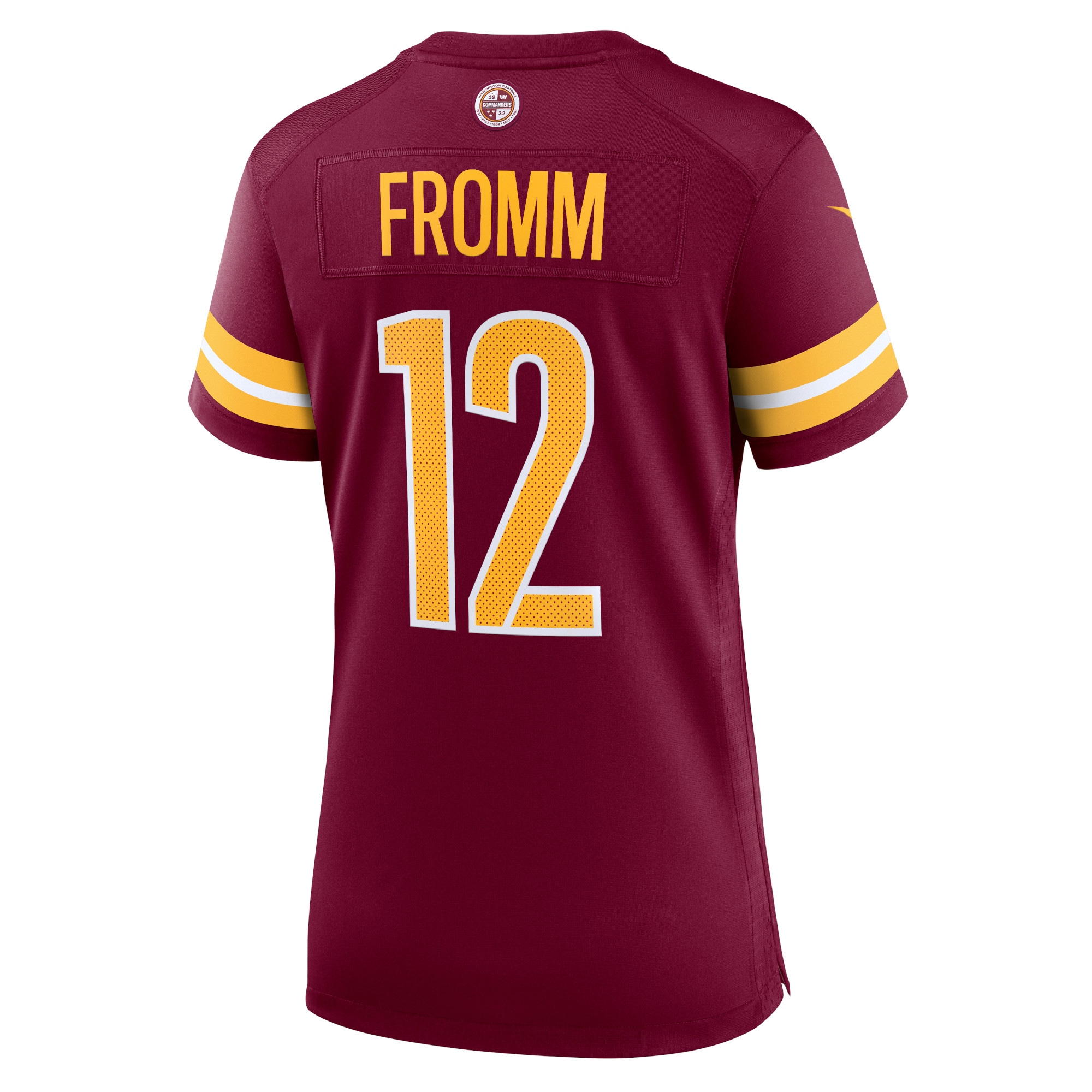Washington Commanders Jake Fromm Burgundy Home Game Player NFL Jersey Women's