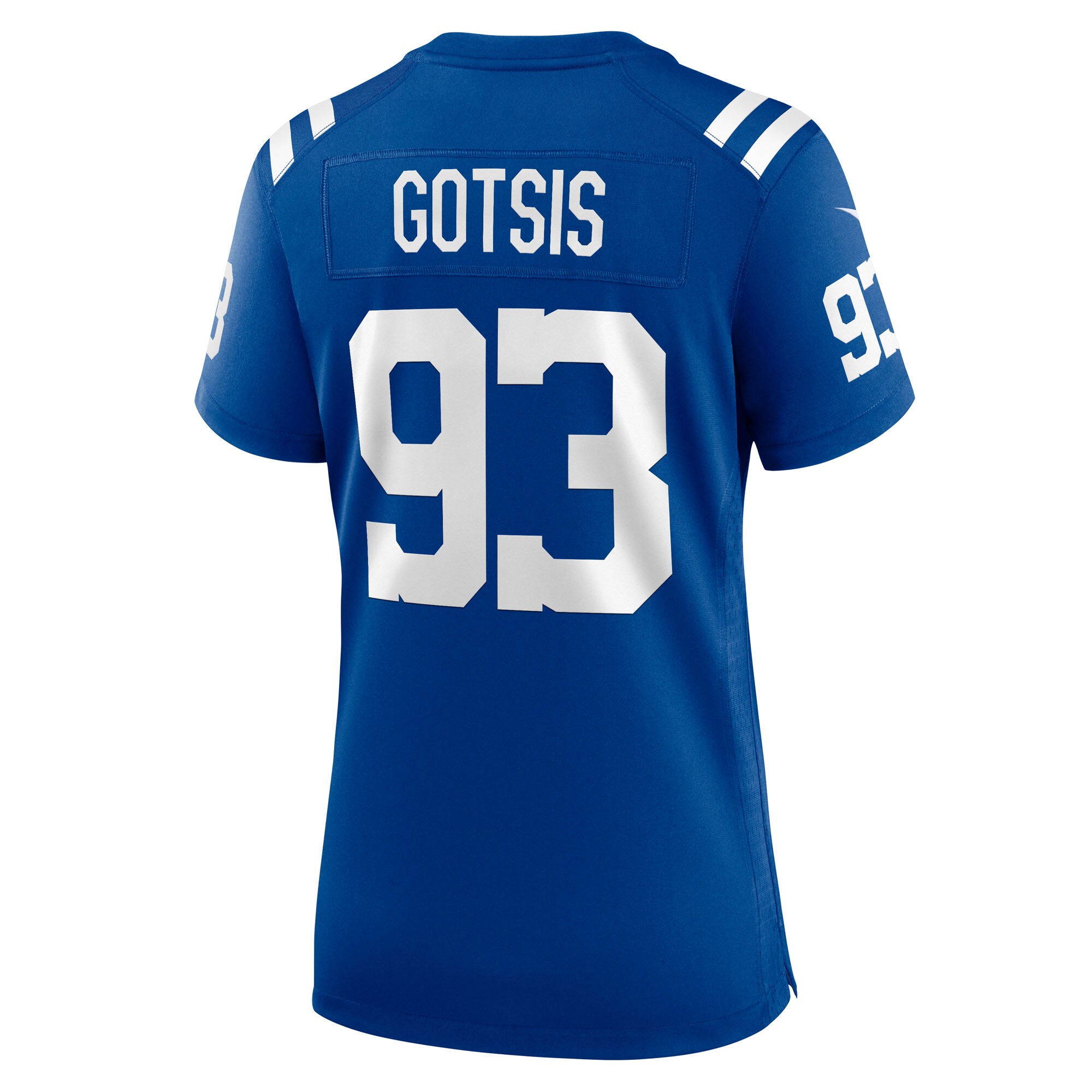 Indianapolis Colts Adam Gotsis Royal Team Game NFL Jersey Women's