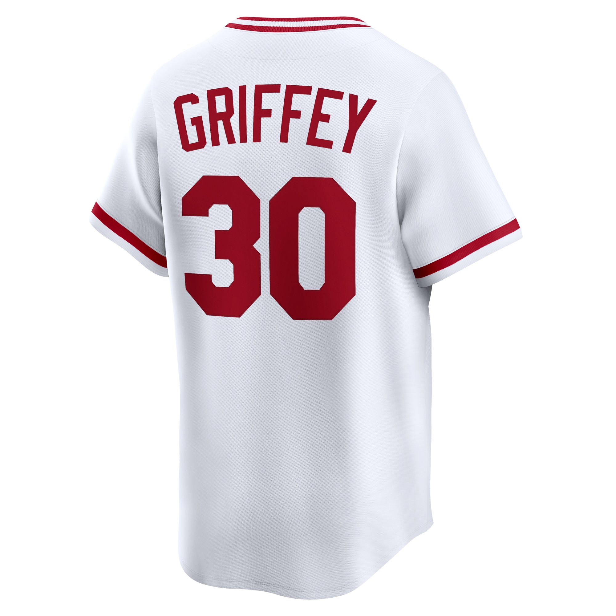 Cincinnati Reds Ken Griffey White Throwback Cooperstown Collection Limited MLB Jersey Men's