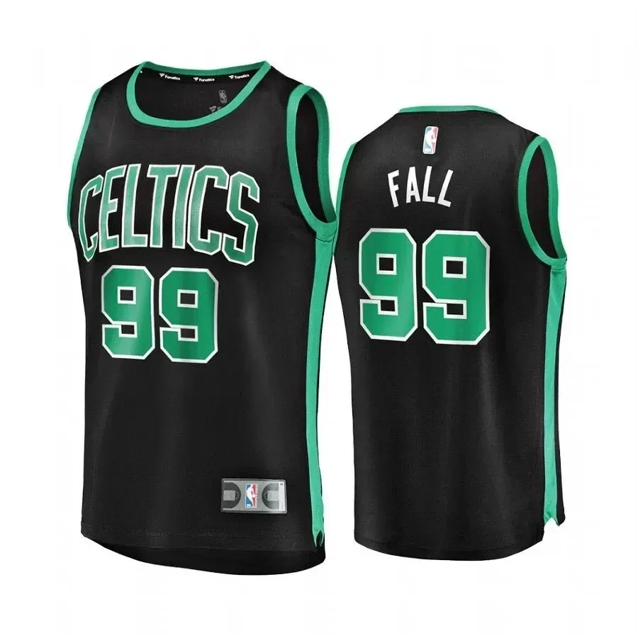 Boston Celtics Tacko Fall Black Statet NBA Jersey Men's