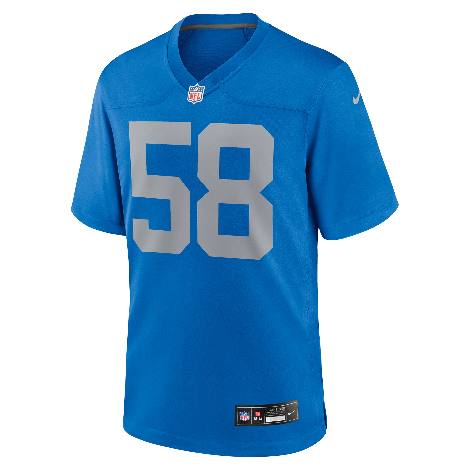 Detroit Lions Penei Sewell Blue Alternate Game NFL Jersey Men's